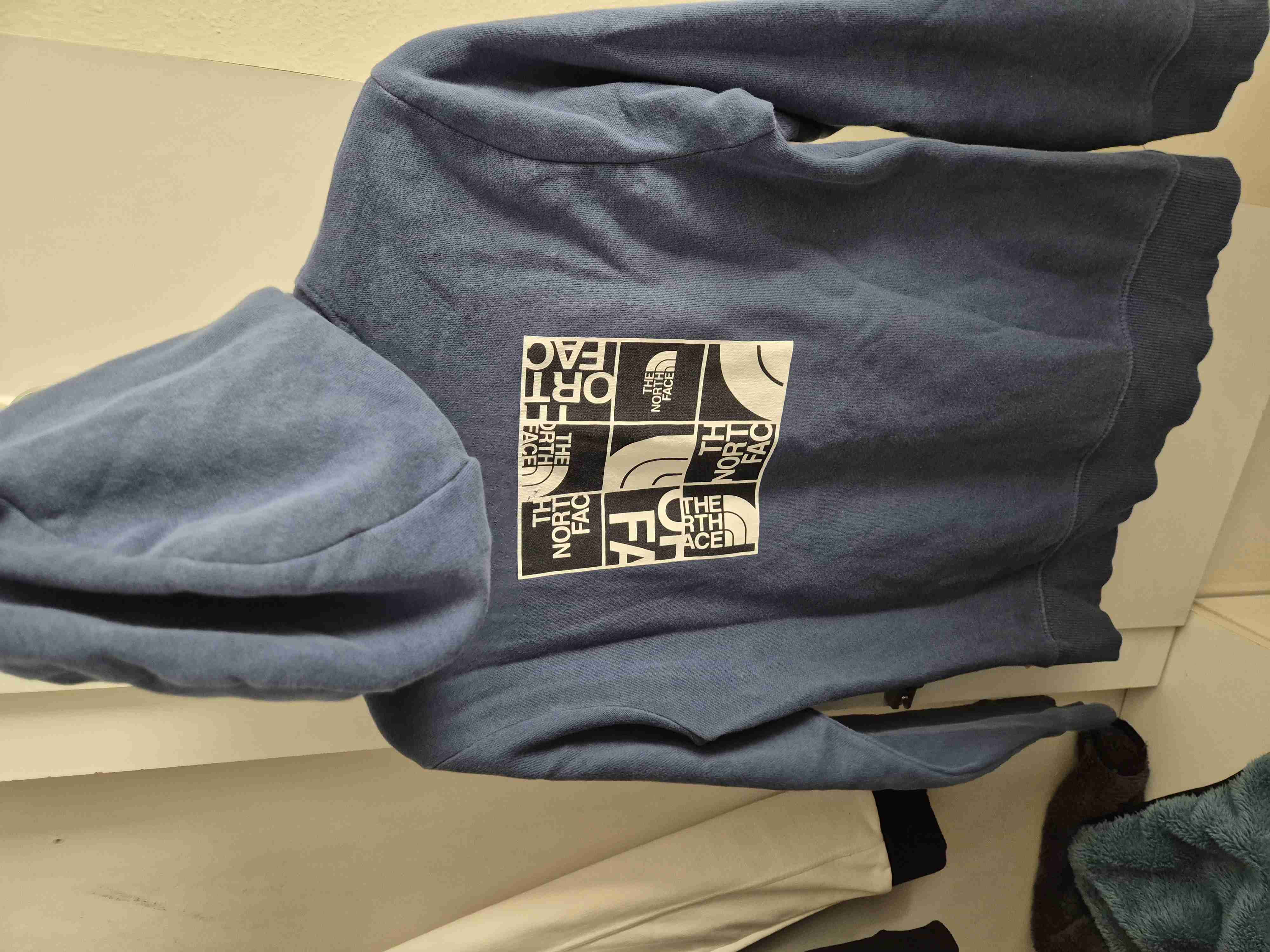 Polerón azul The North Face talla 12 - miniatura 3