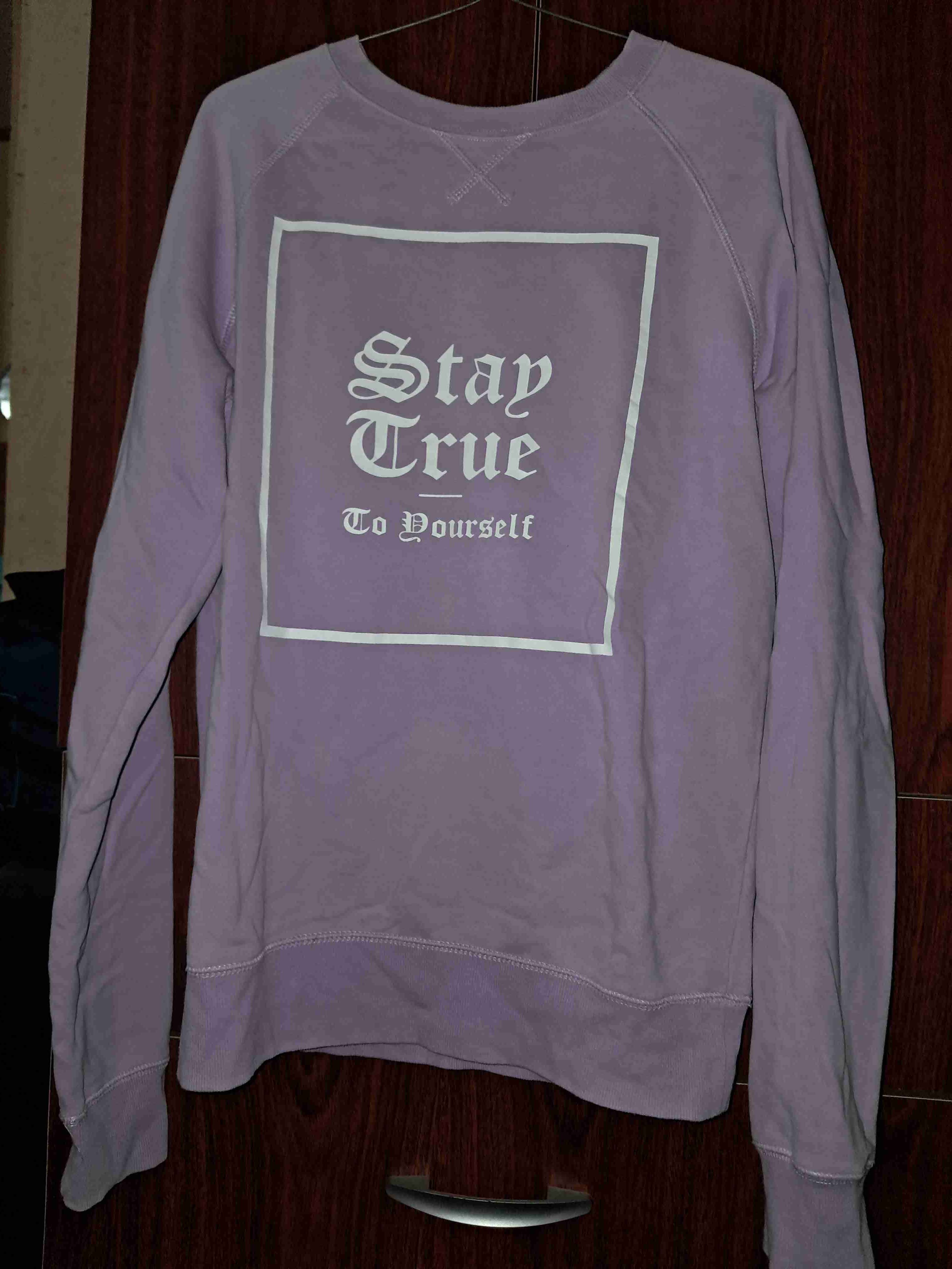 Polerón morado estampado - miniatura 1