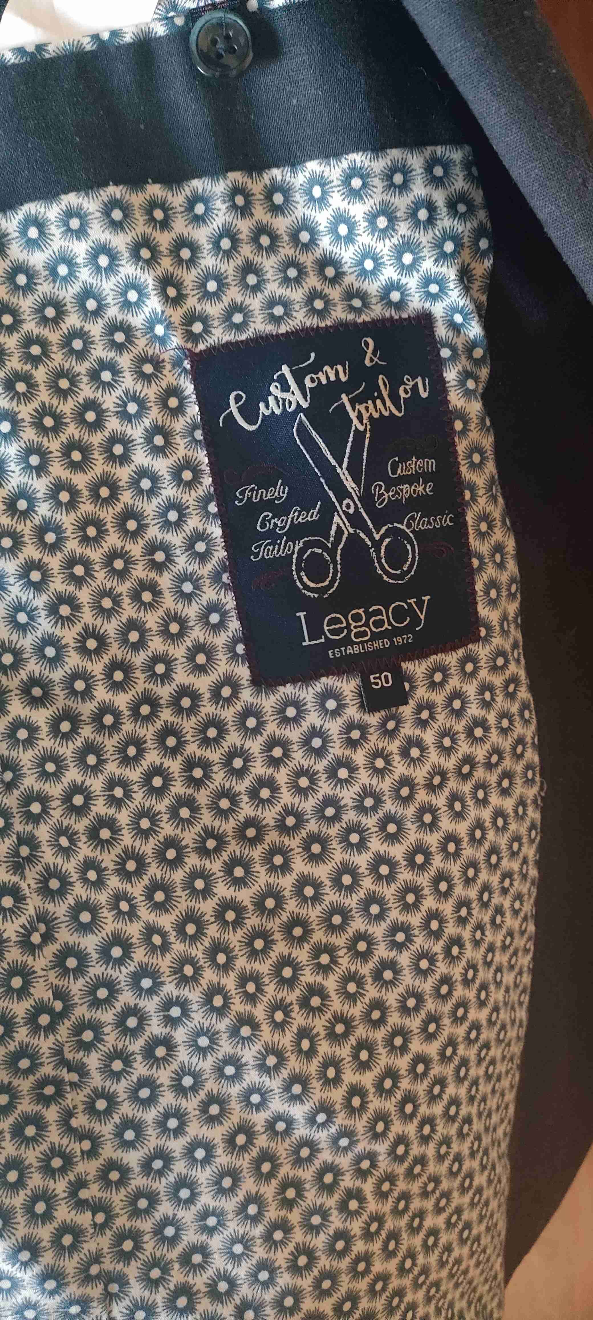 Blazer azul oscuro para hombre - miniatura 3