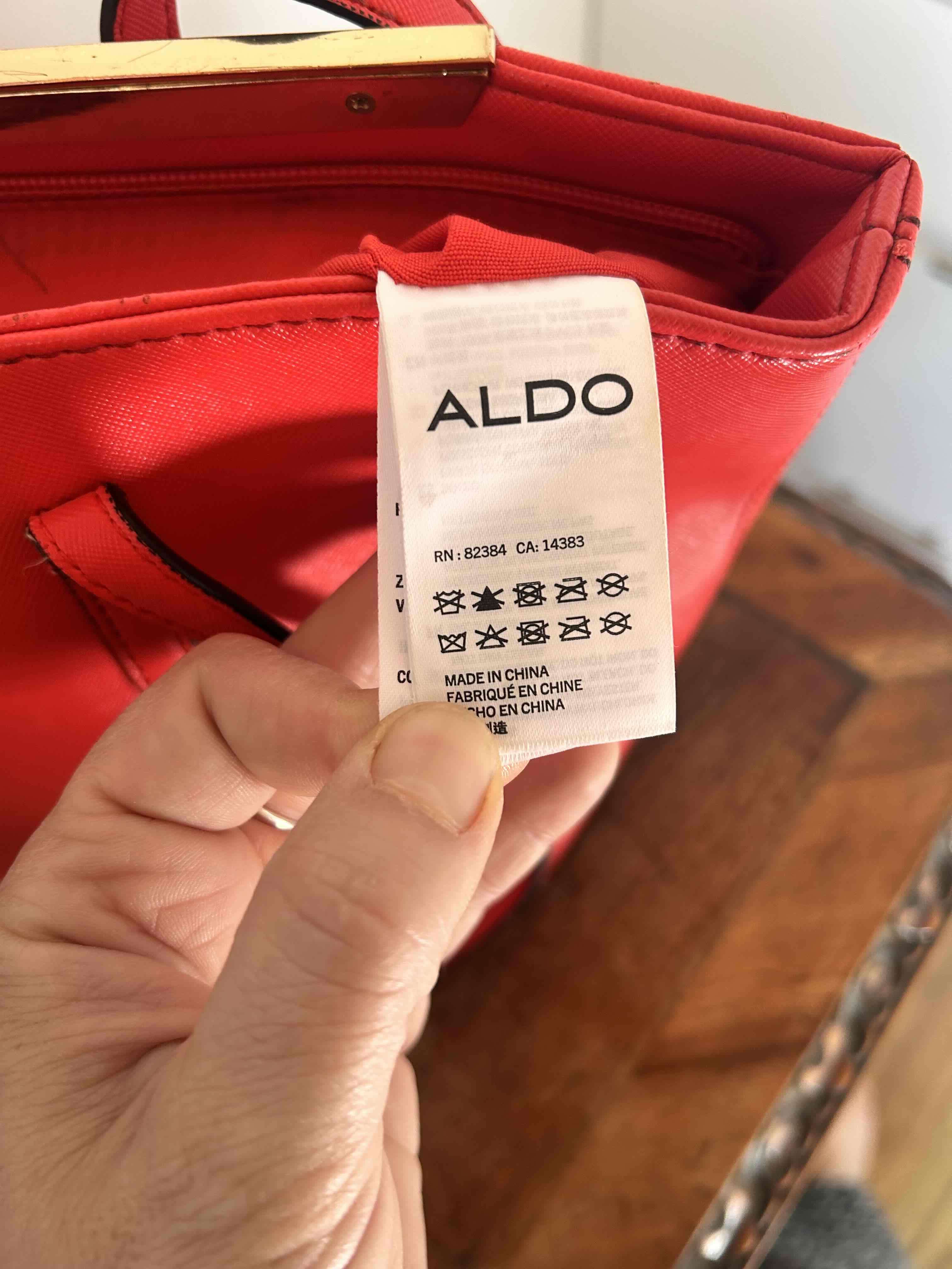 Cartera roja elegante Aldo - miniatura 4