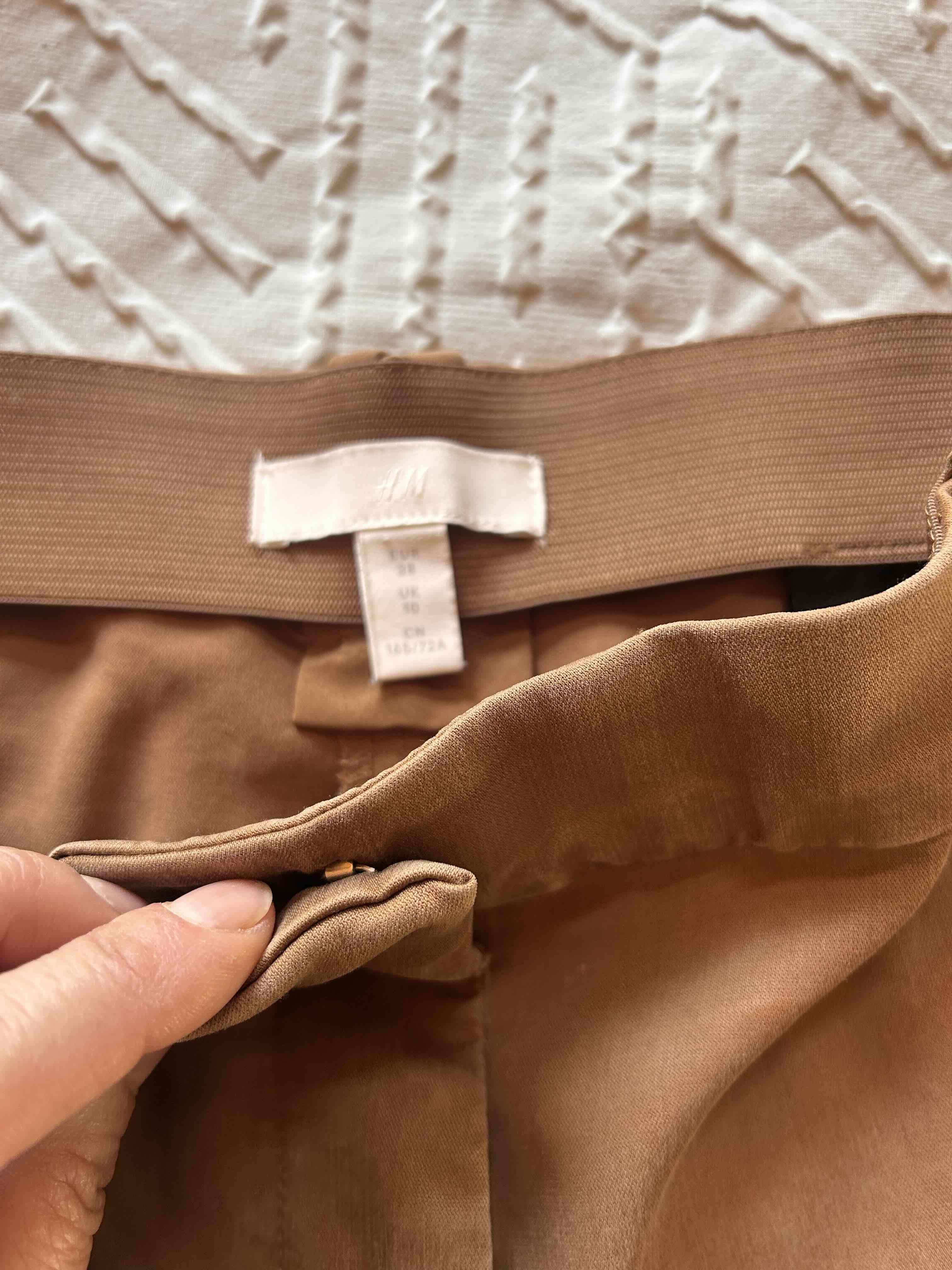 Pantalón café recto para mujer - miniatura 2