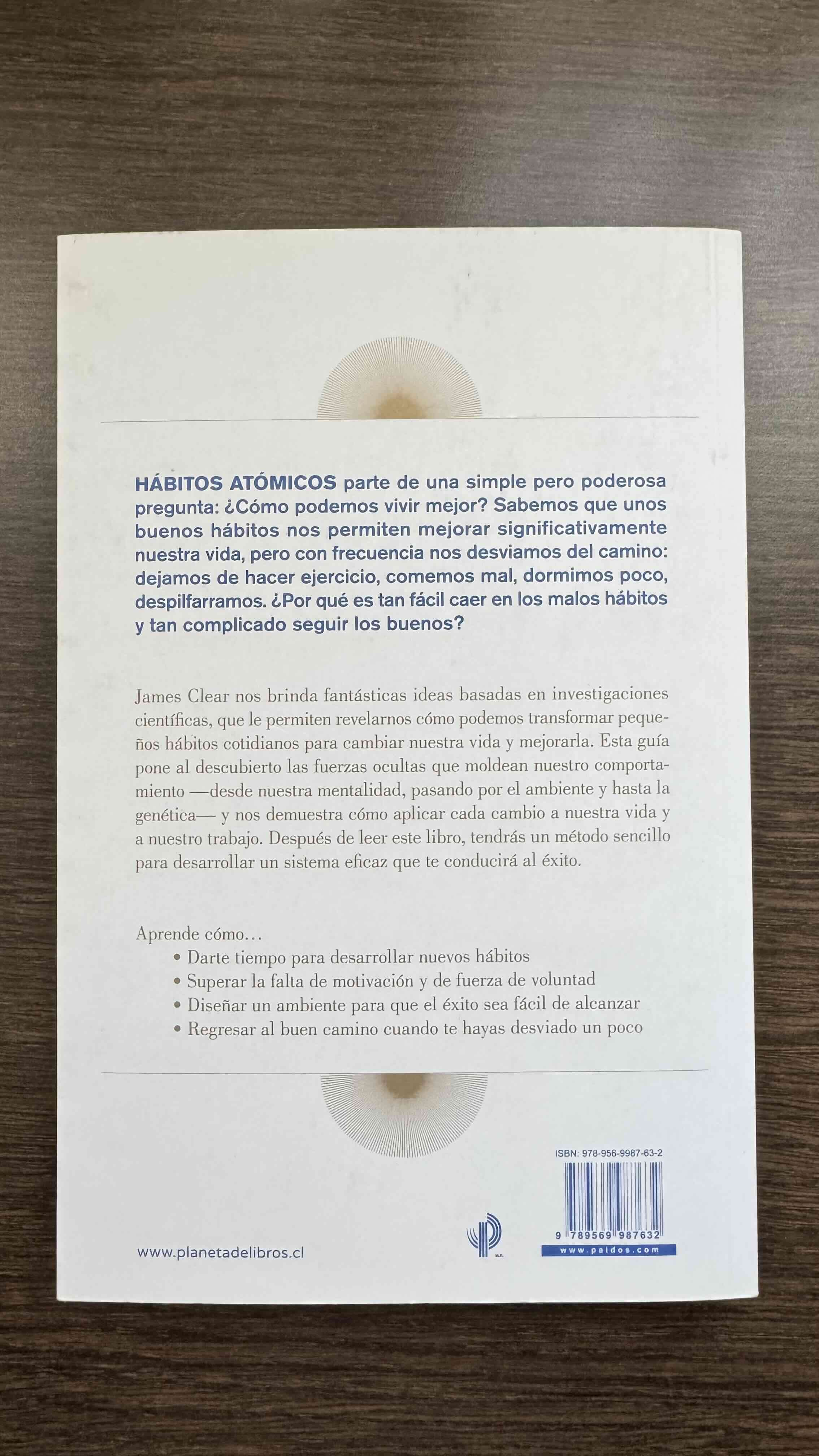 Libro Hábitos Atómicos - miniatura 3