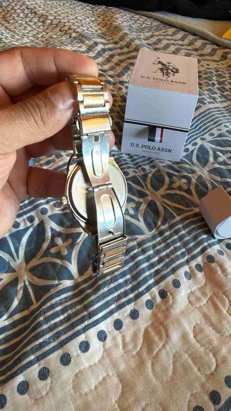 Reloj metálico U.S. Polo Assn.