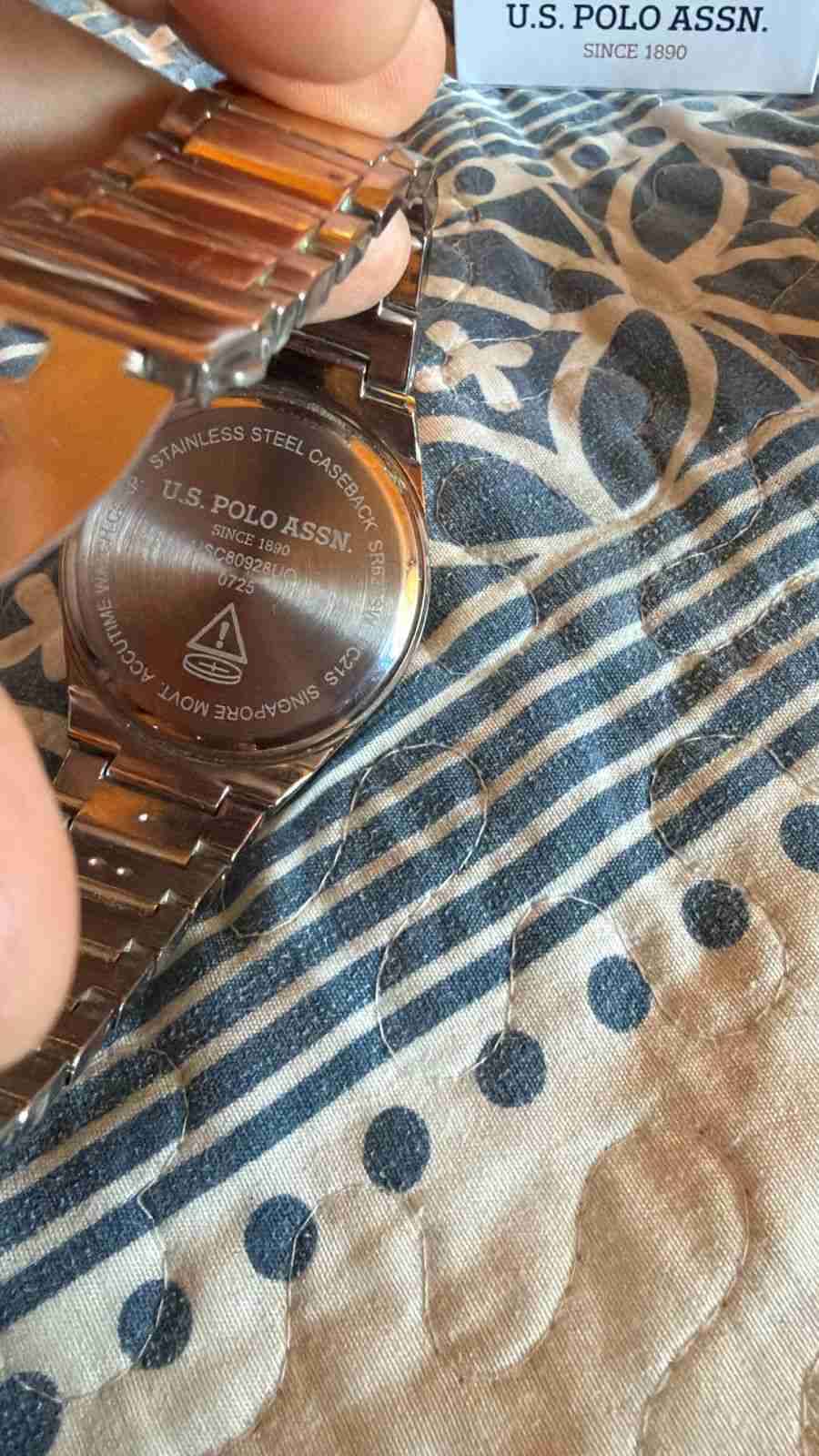Reloj metálico U.S. Polo Assn. - miniatura 3