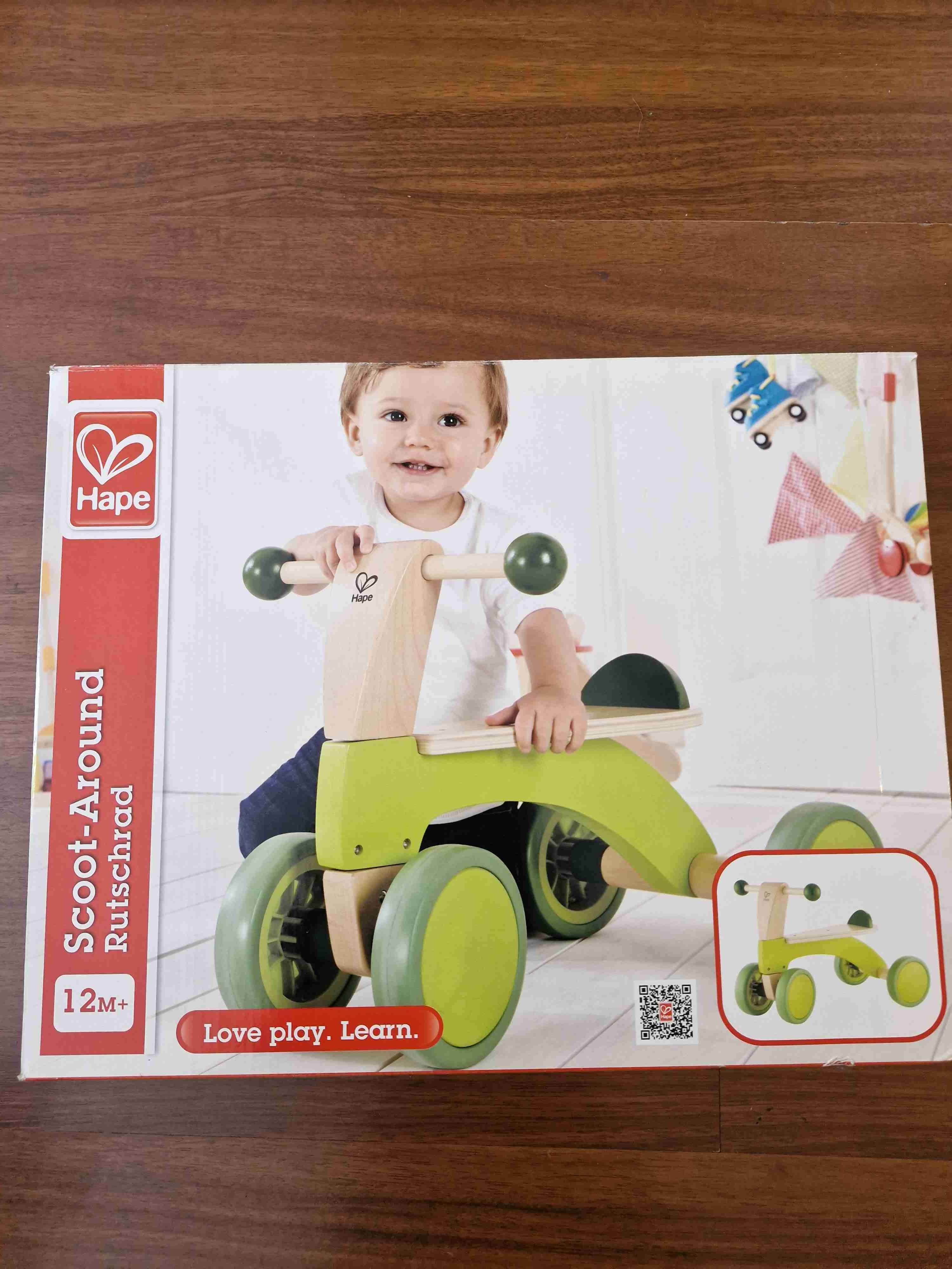 Correpasillo  madera Hape verde