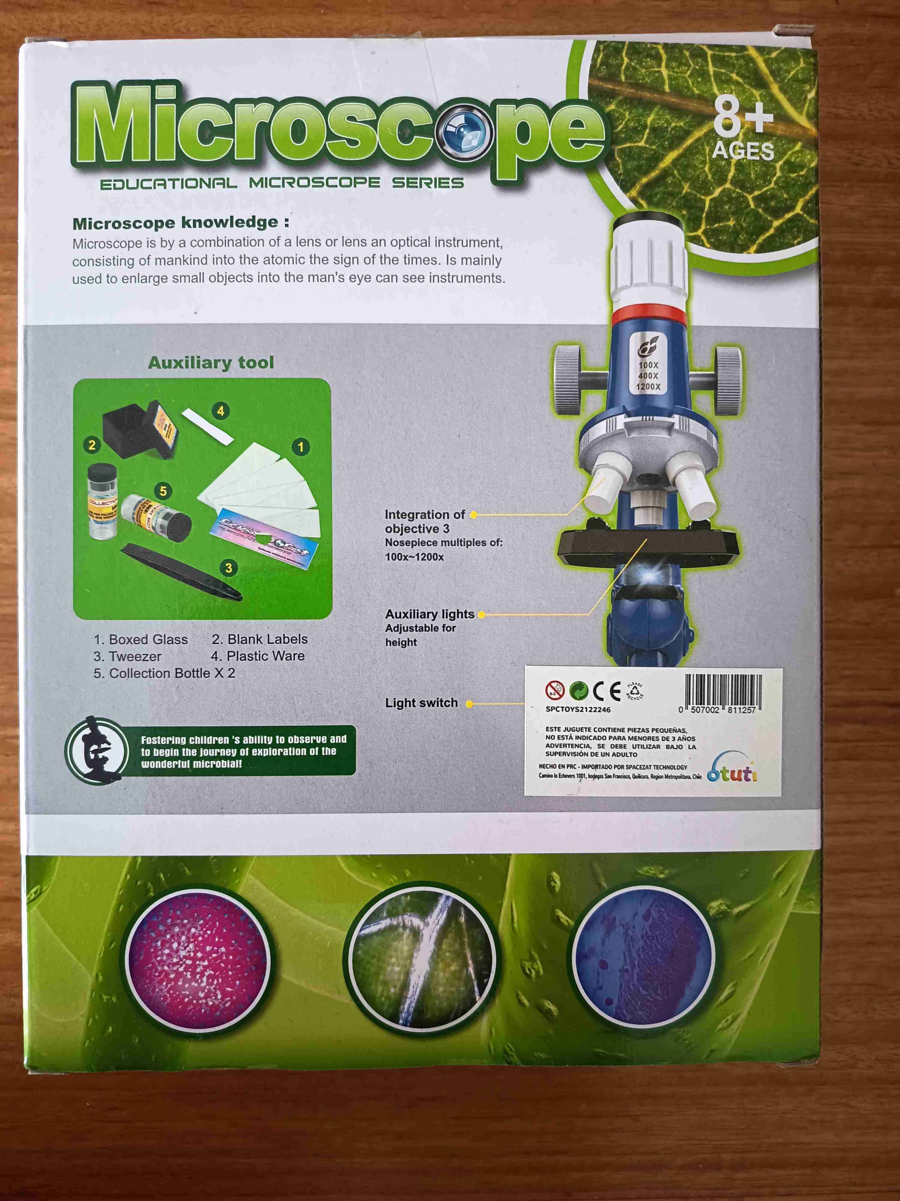 Microscopio Educativo para niños Azul - miniatura 2