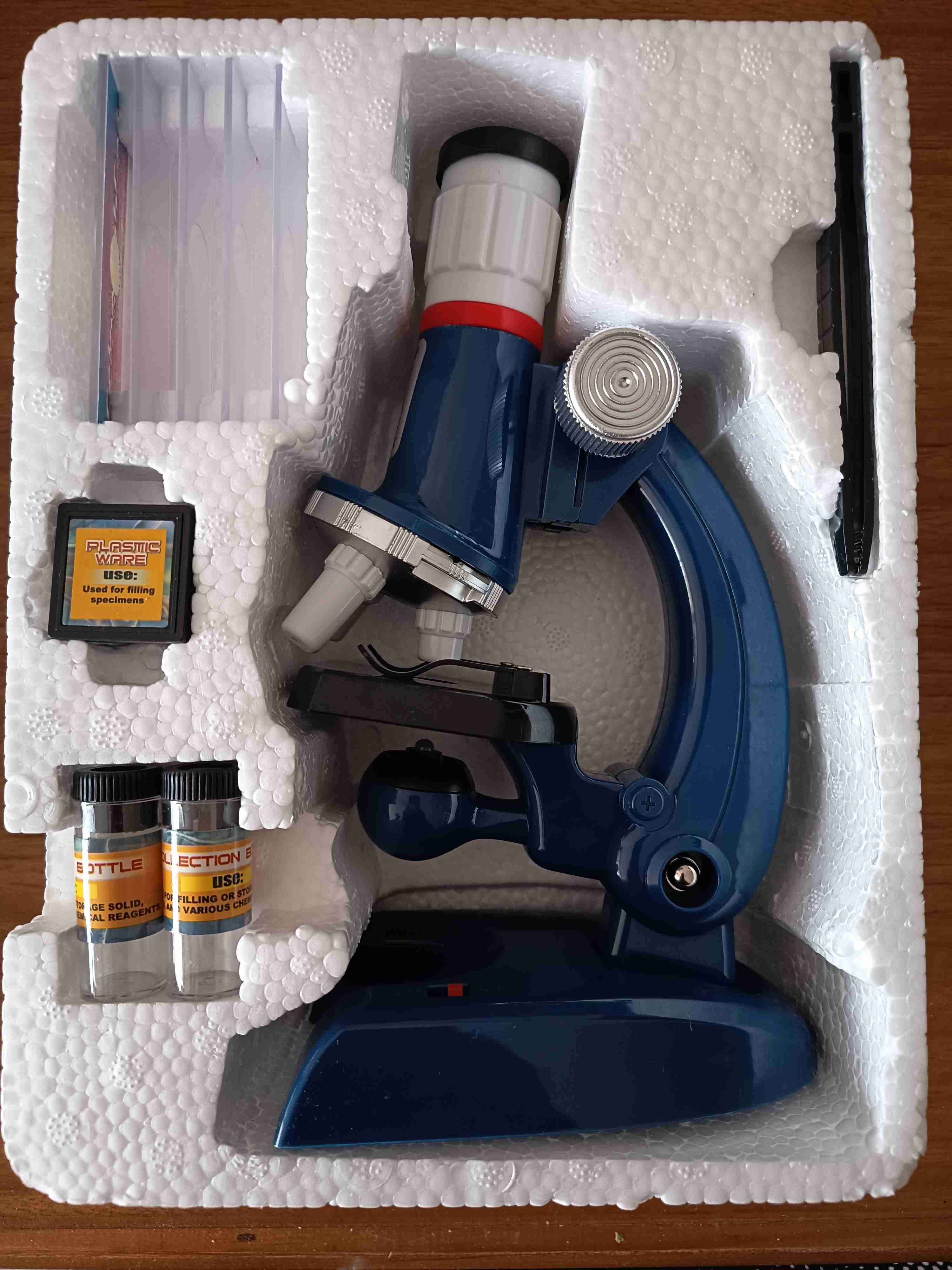 Microscopio Educativo para niños Azul - miniatura 3