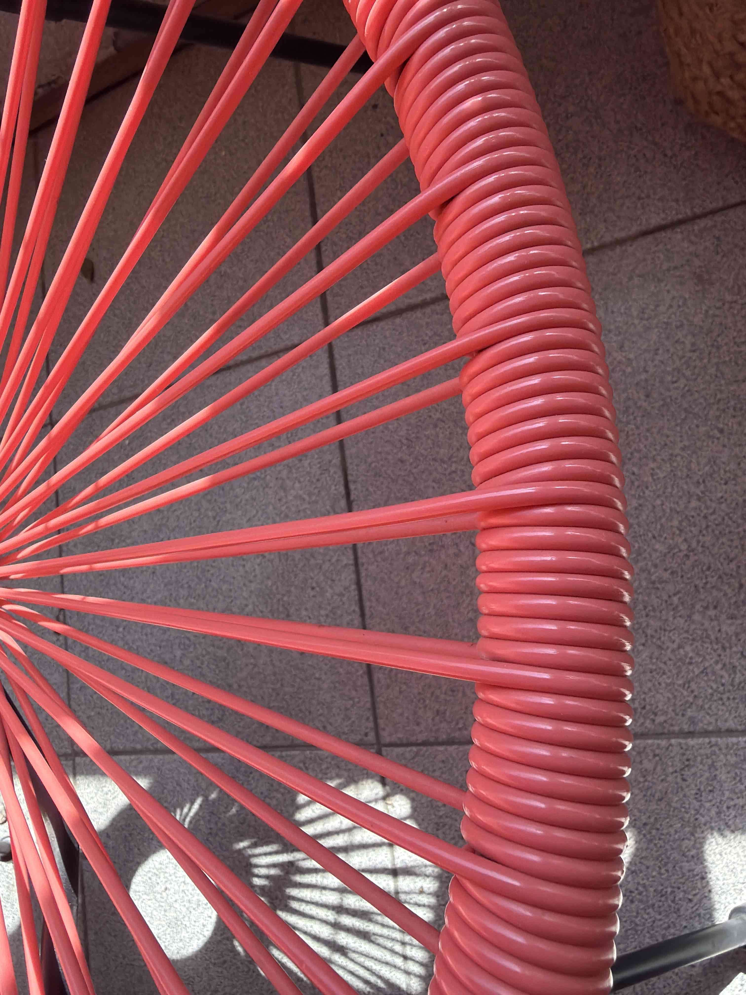 Silla Acapulco coral - miniatura 3