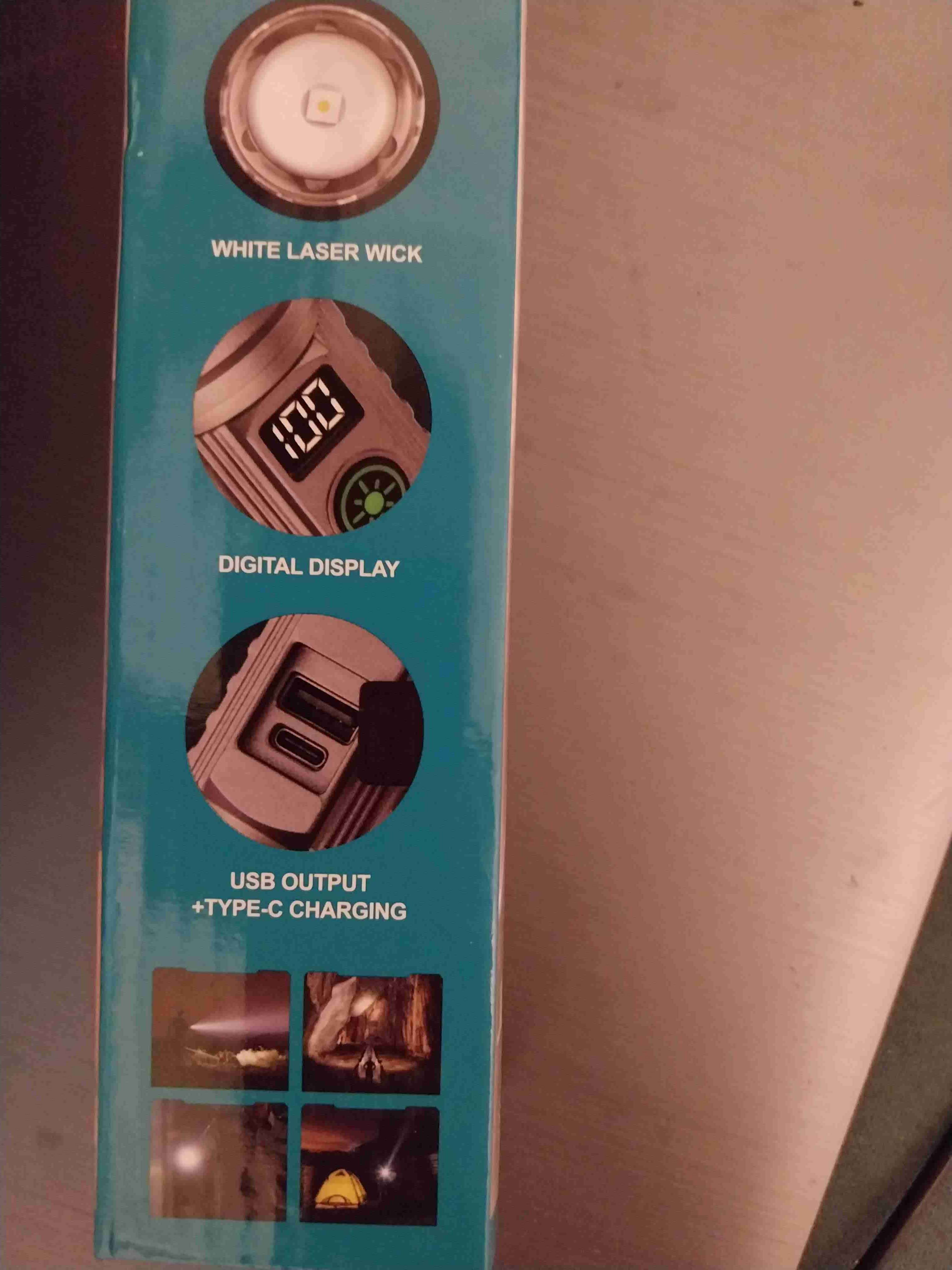 Linterna LED recargable - miniatura 3