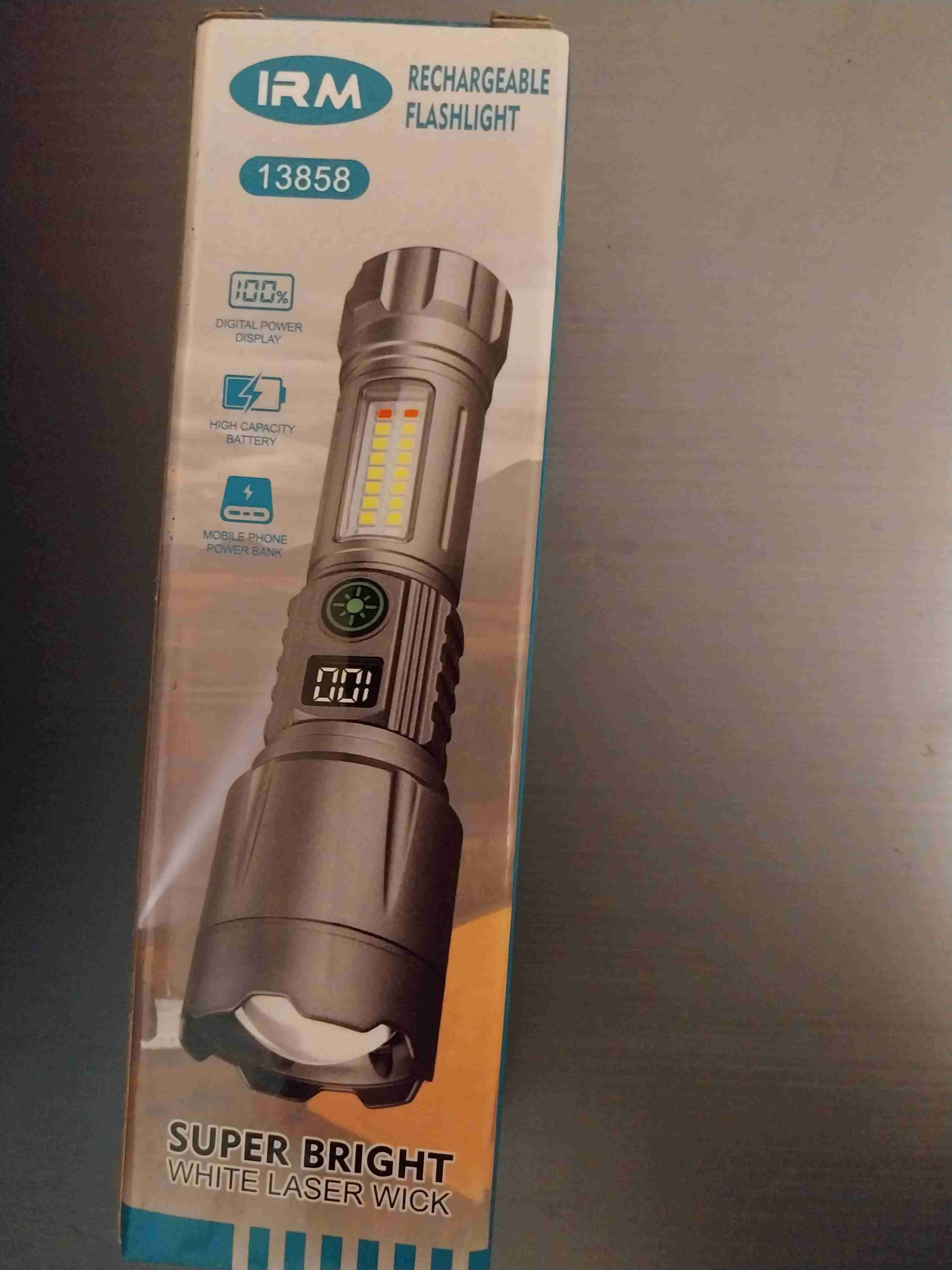 Linterna LED recargable - miniatura 4