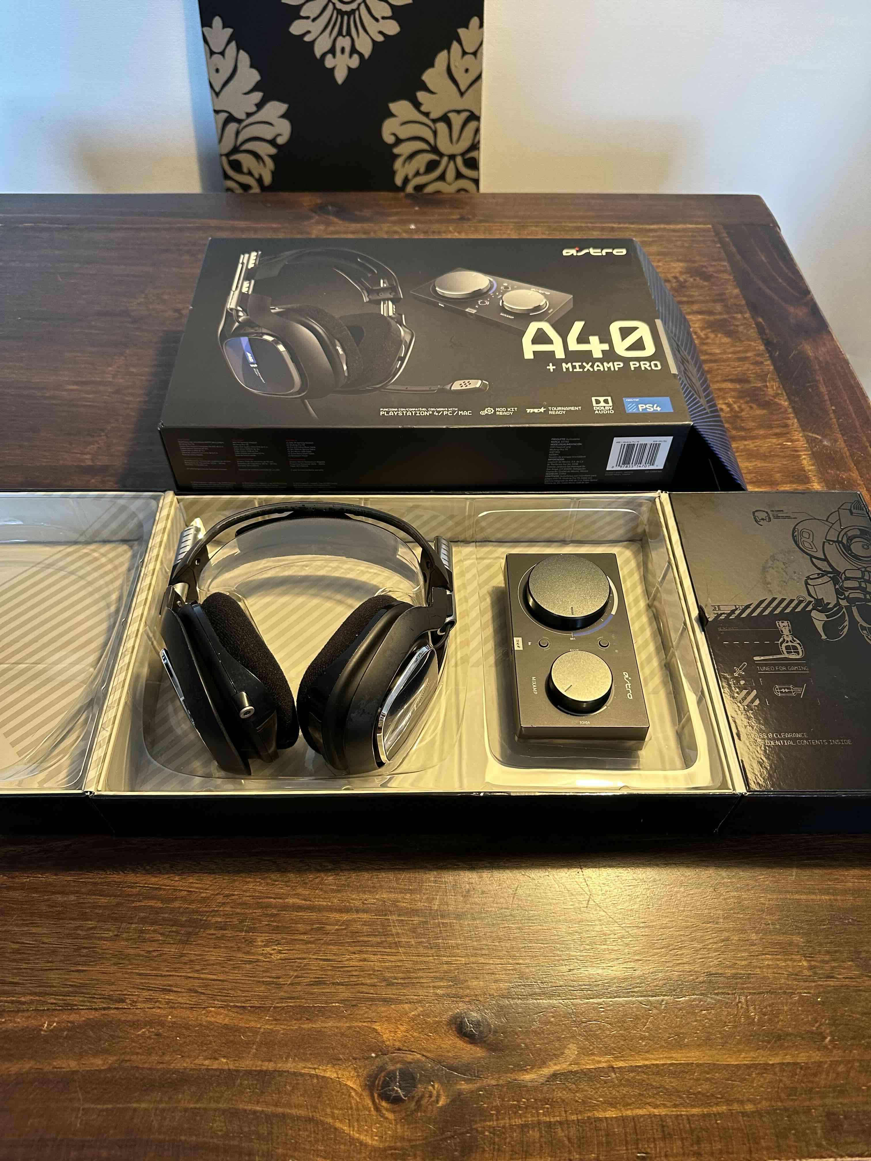 Astro A40 TR PS4 PC + MixAmp Pro Excelente - miniatura 3