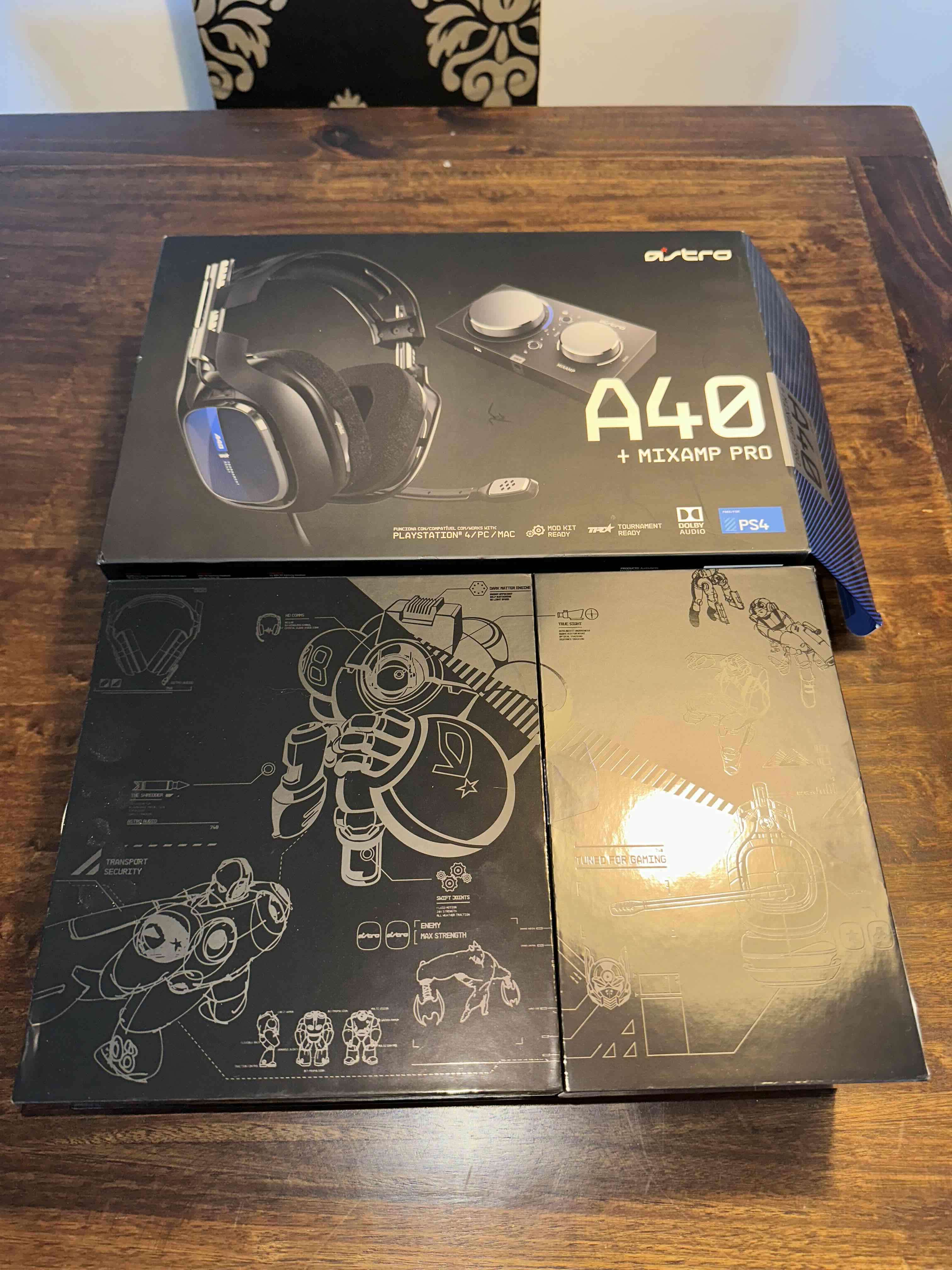 Astro A40 TR PS4 PC + MixAmp Pro Excelente - miniatura 4