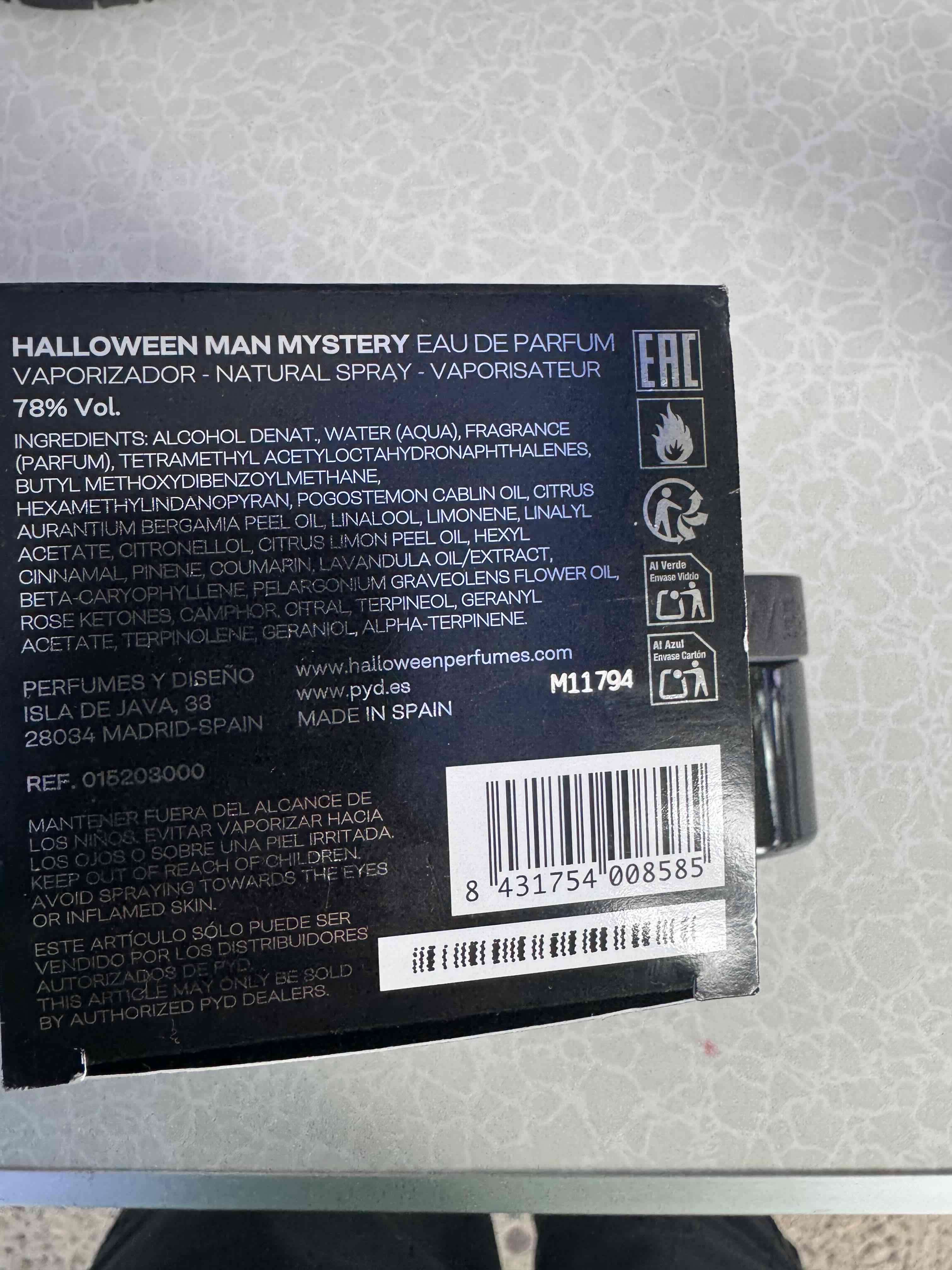 Perfume Halloween Man Mystery 75ml - miniatura 2