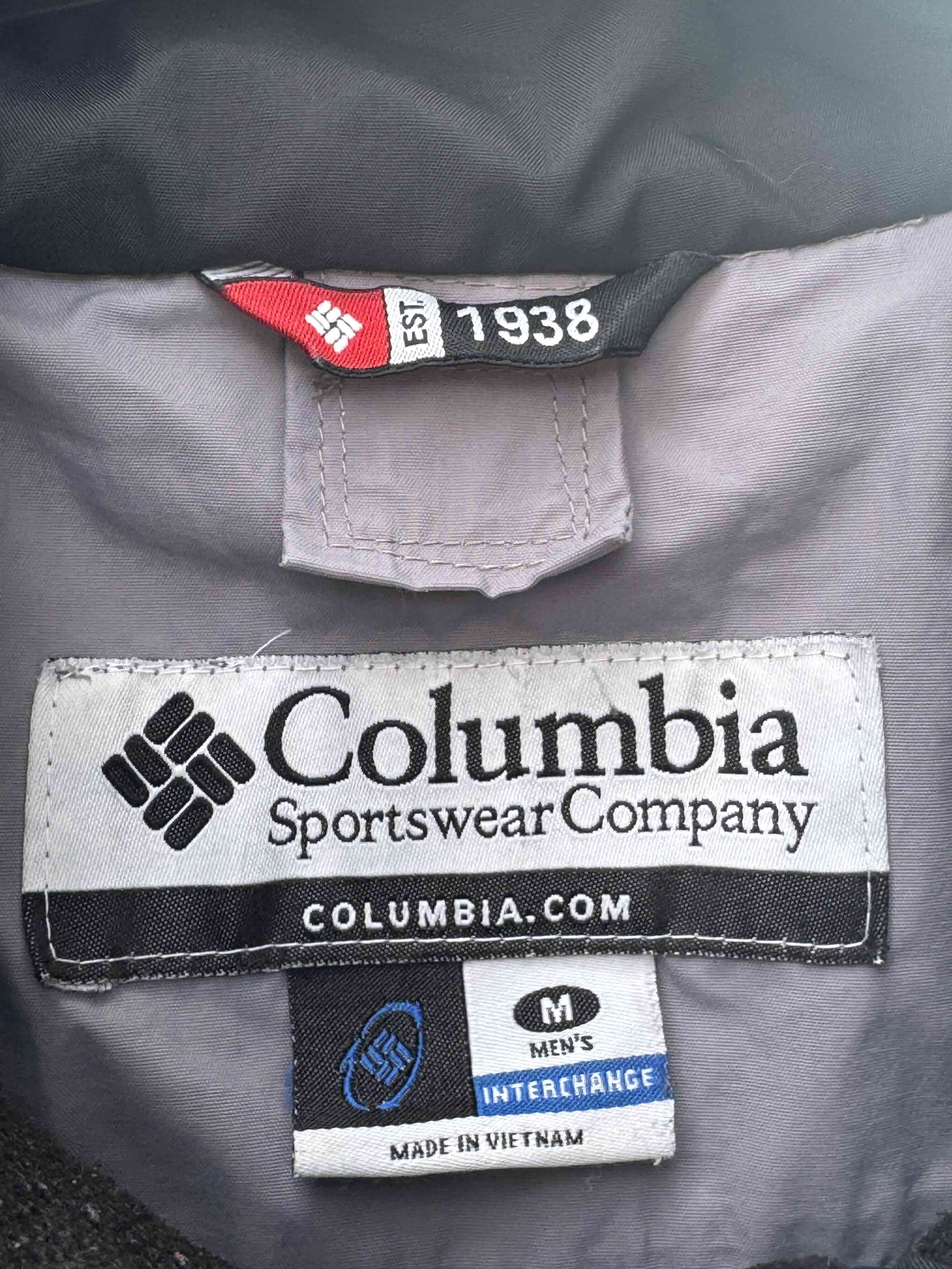 Chaqueta Columbia negra y gris talla M-L - miniatura 2