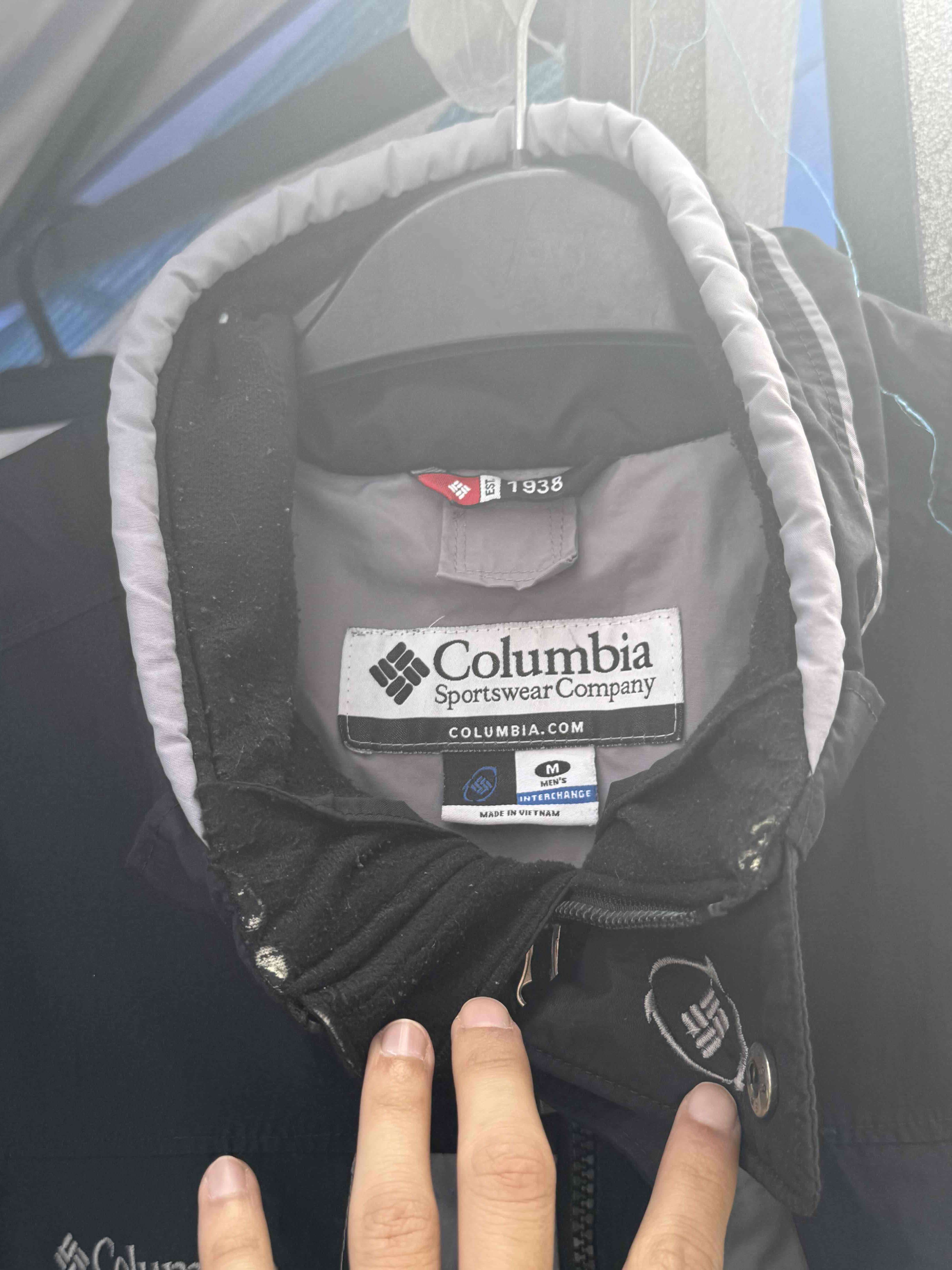 Chaqueta Columbia negra y gris talla M-L - miniatura 5