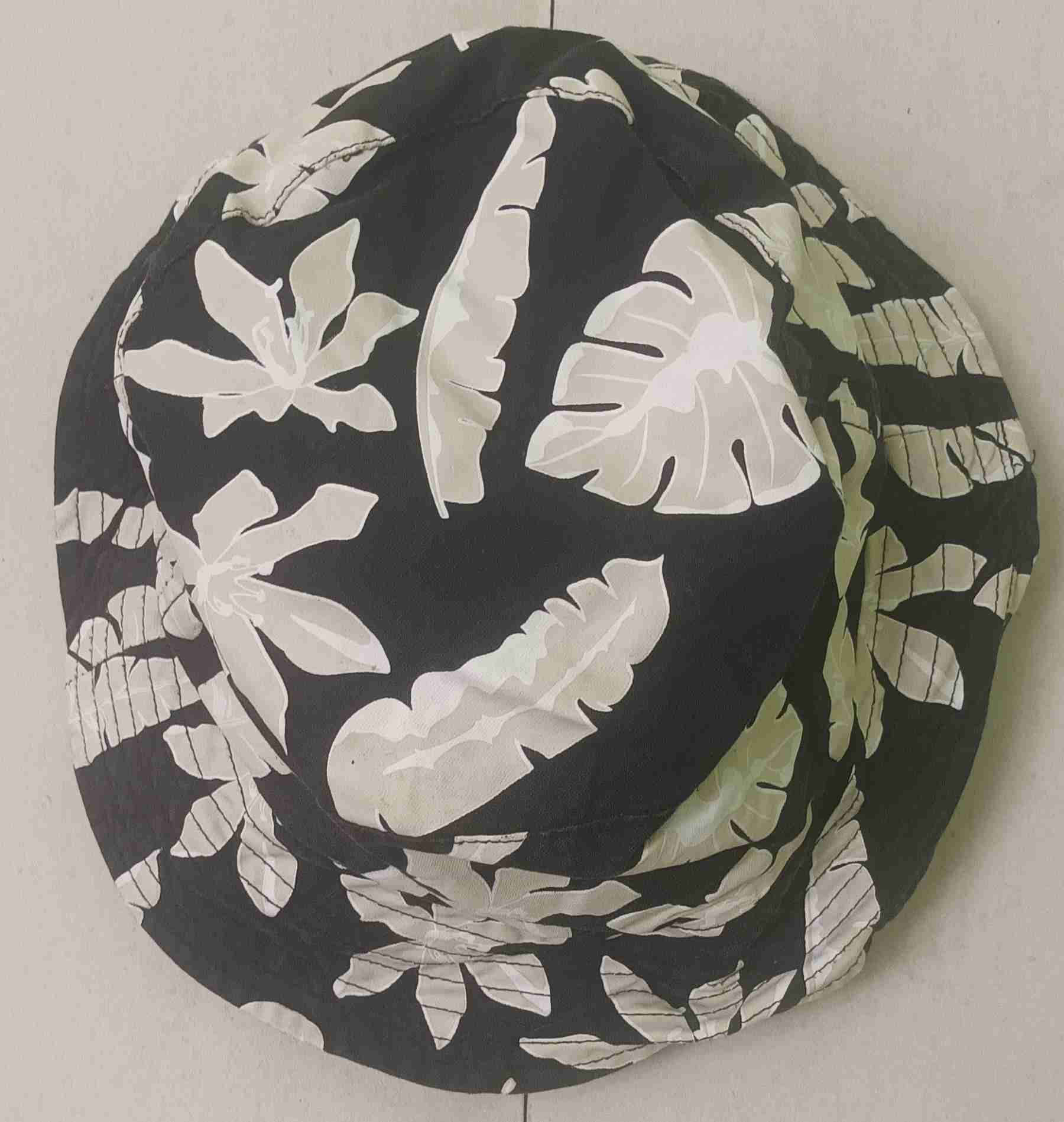 Sombrero tipo pescador hojas blancas - miniatura 5