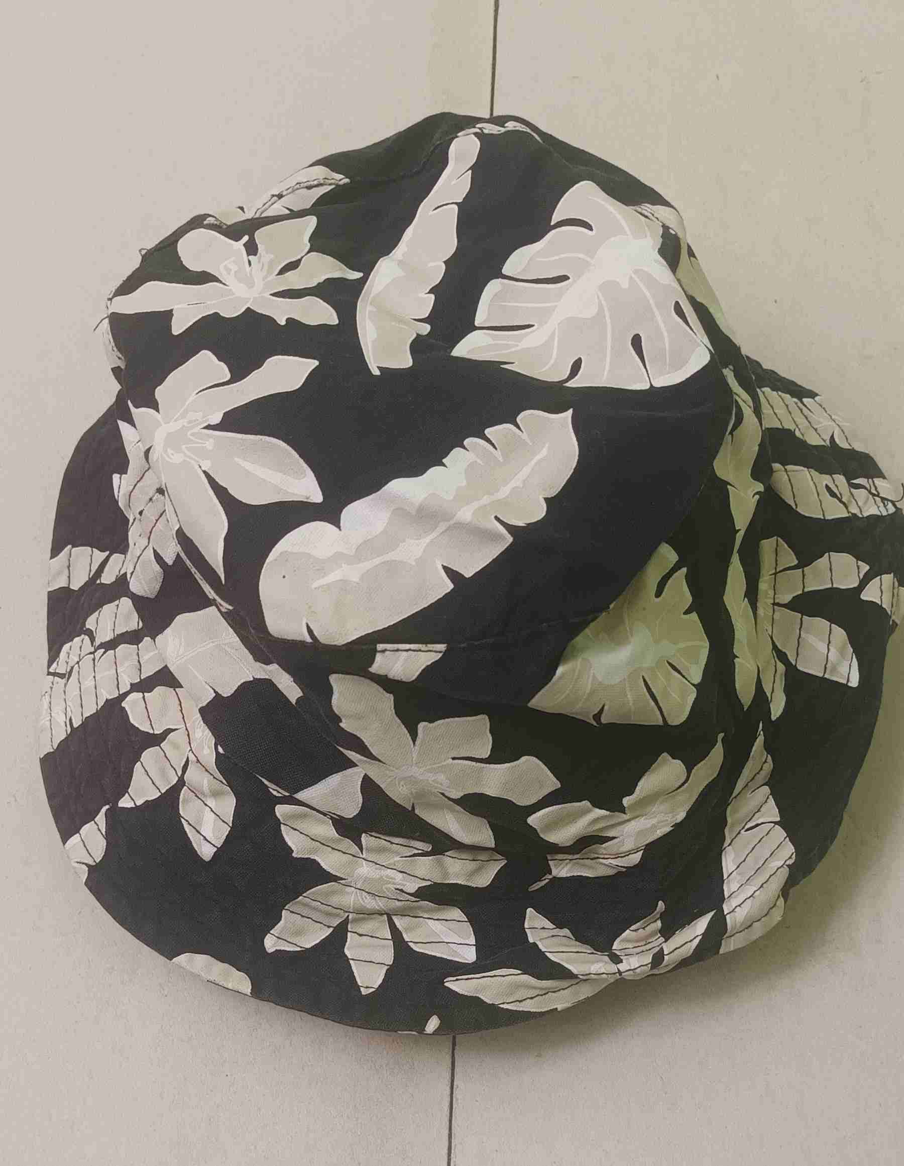 Sombrero tipo pescador hojas blancas - miniatura 6