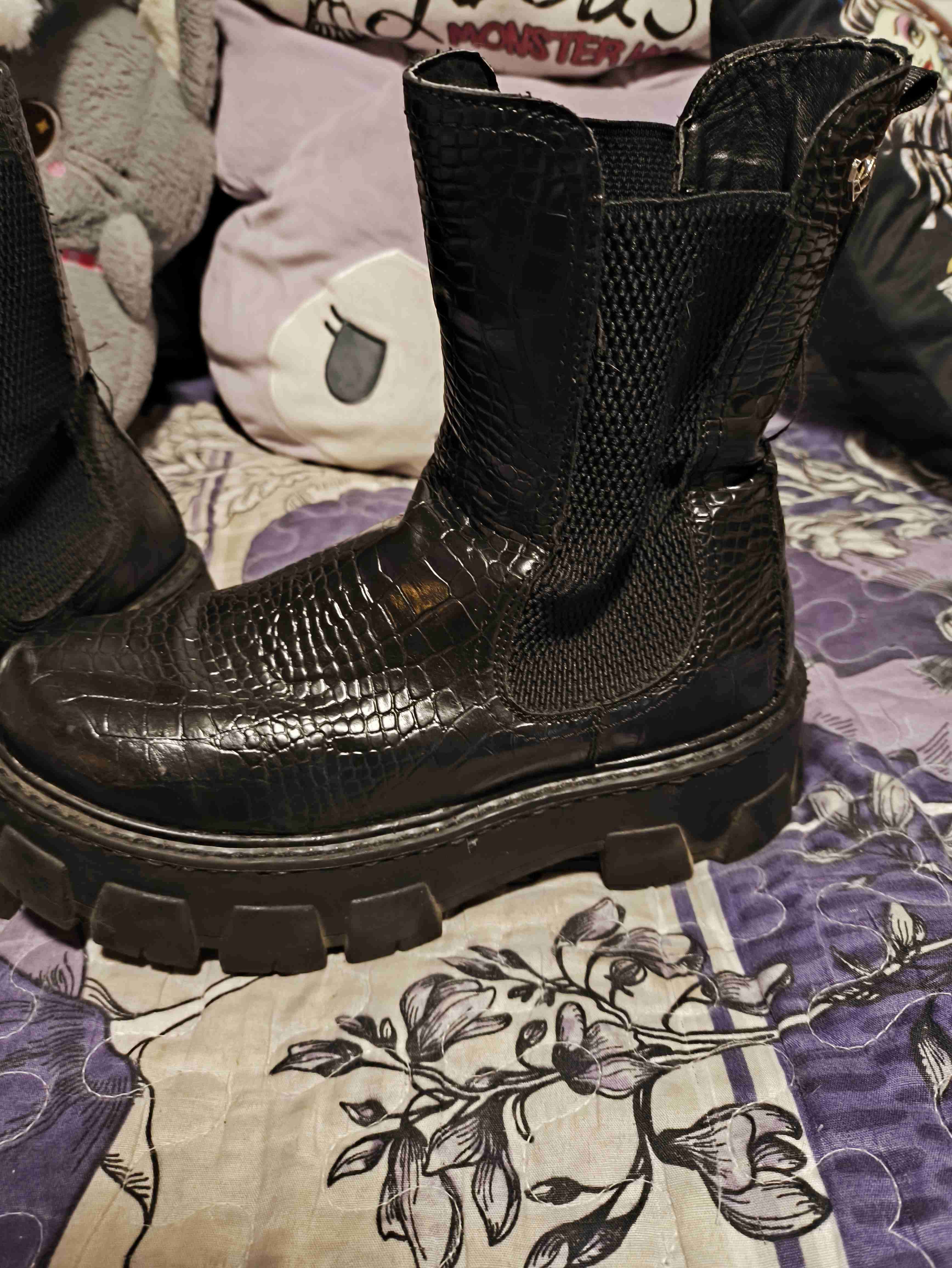 Botines negros de charol Cmoran - miniatura 2