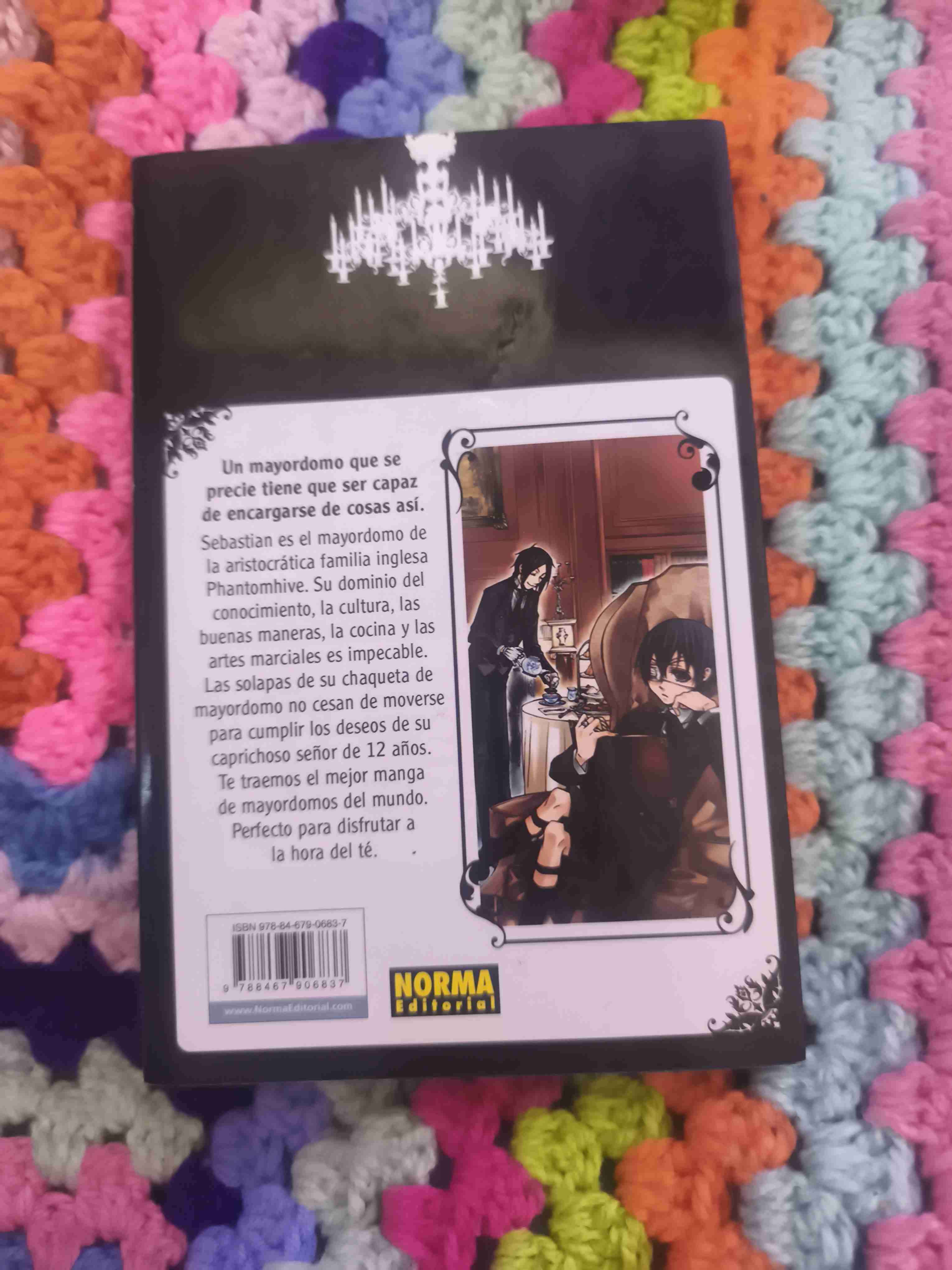 Manga Black Butler Tomo 1 - miniatura 2