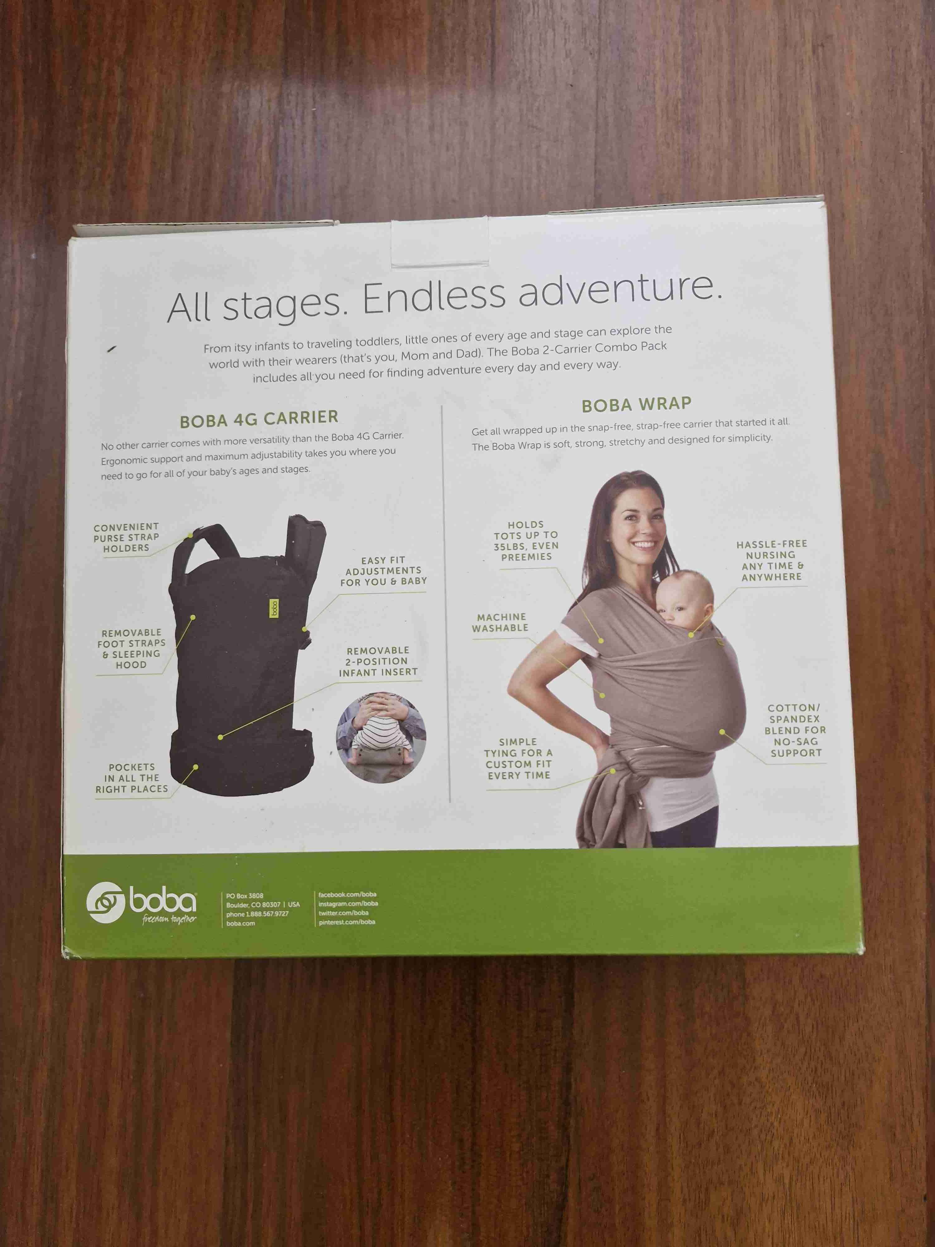 Combo portabebés Boba 2 en 1 - miniatura 2