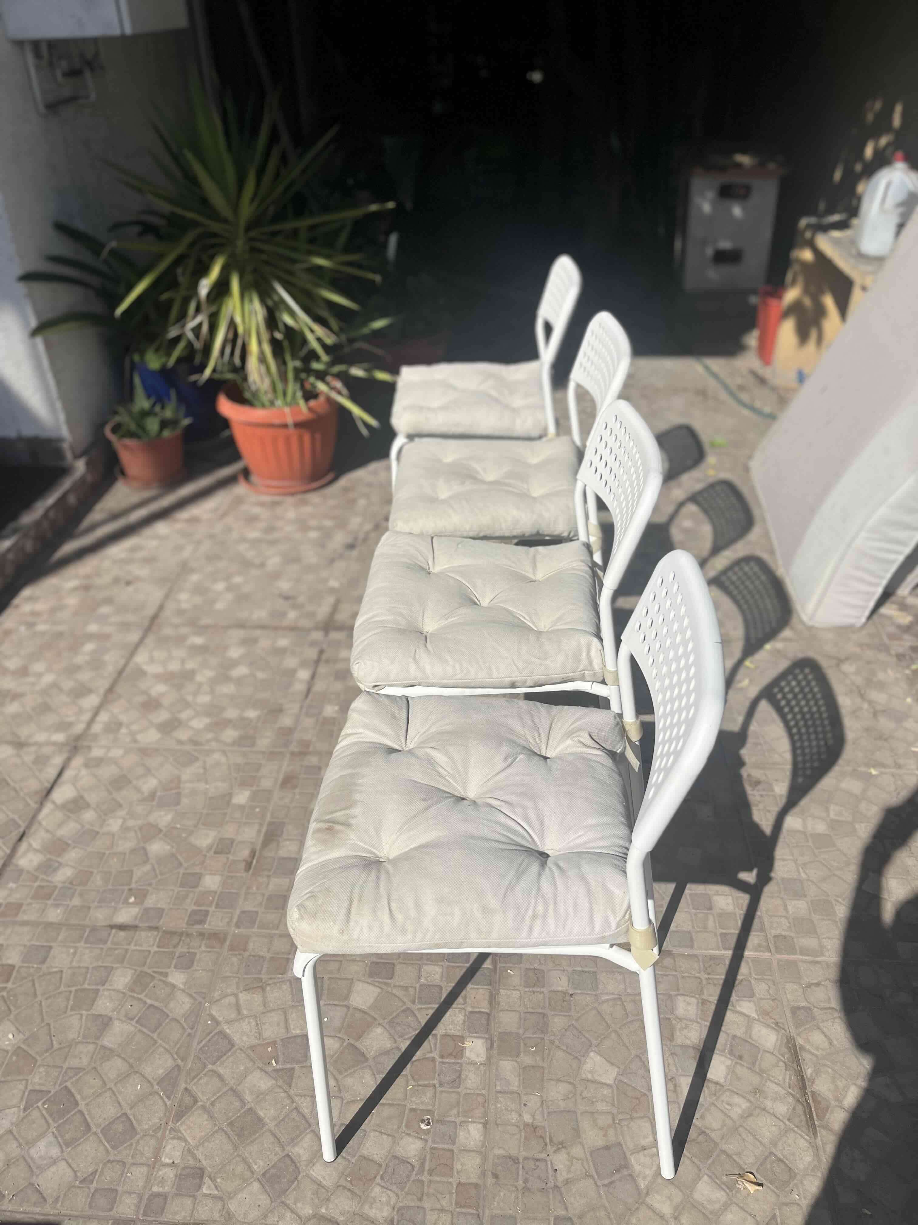 Conjunto comedor blanco IKEA - miniatura 1