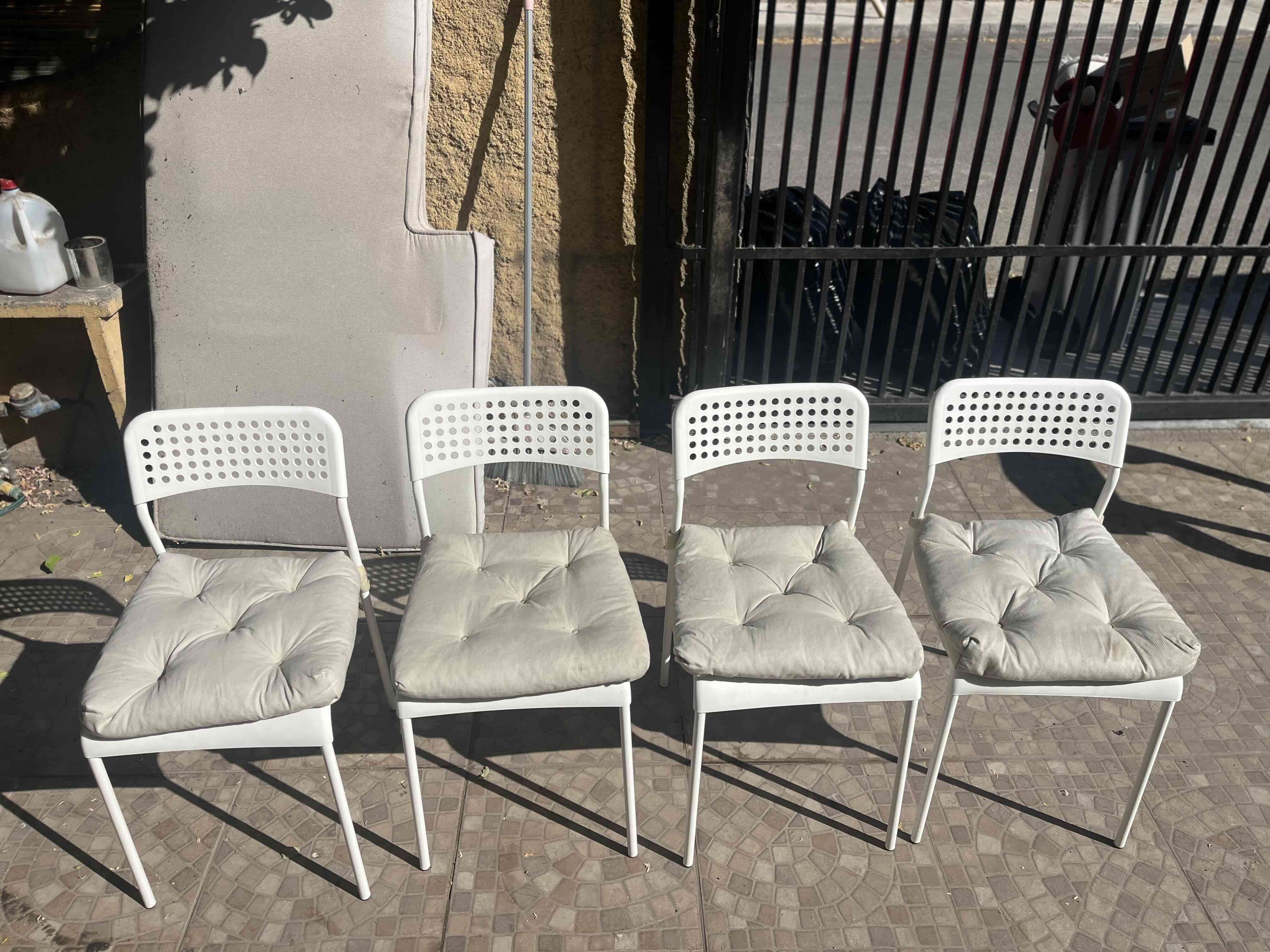 Conjunto comedor blanco IKEA - miniatura 2