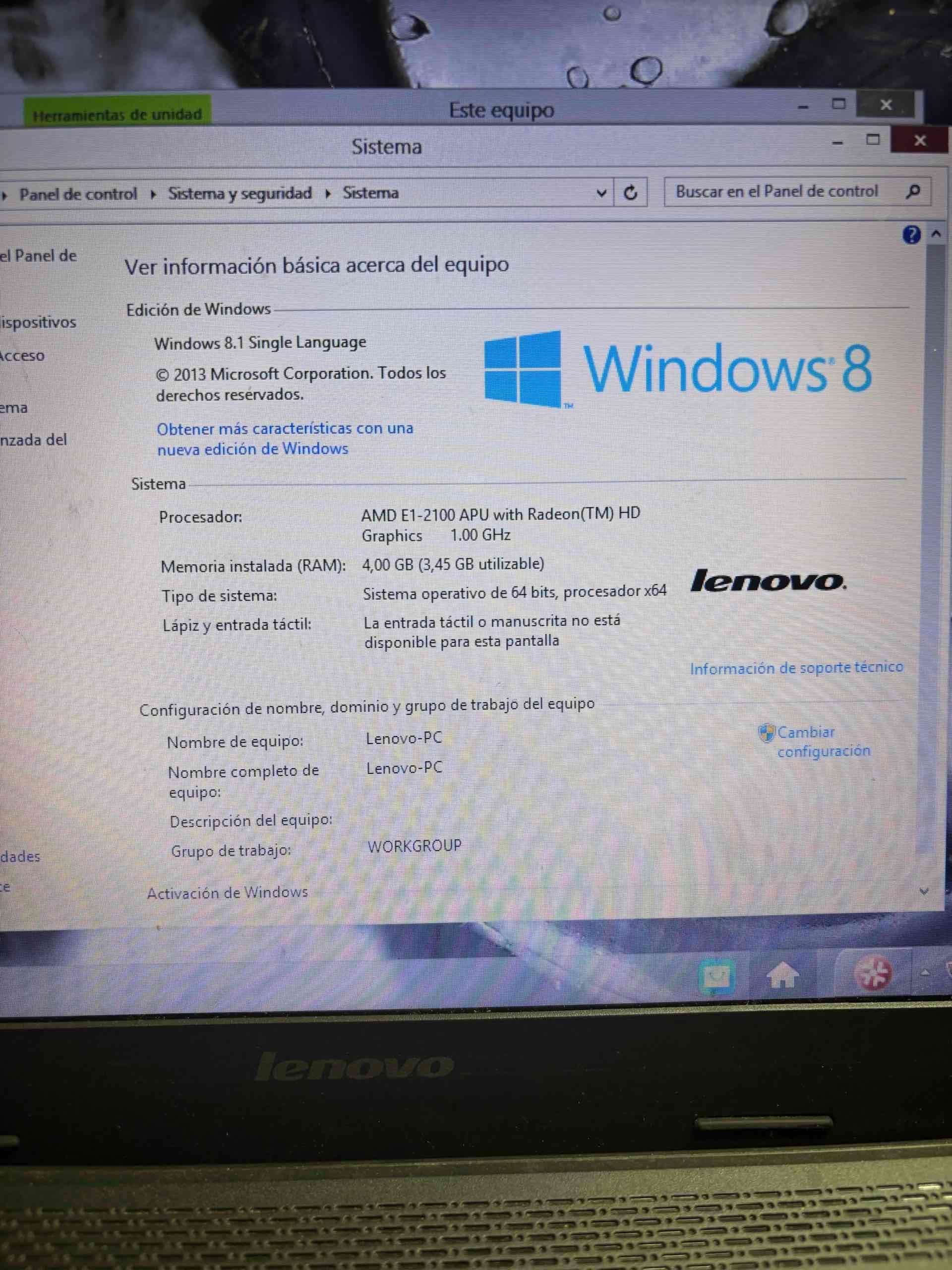 Laptop Lenovo G405 - miniatura 4