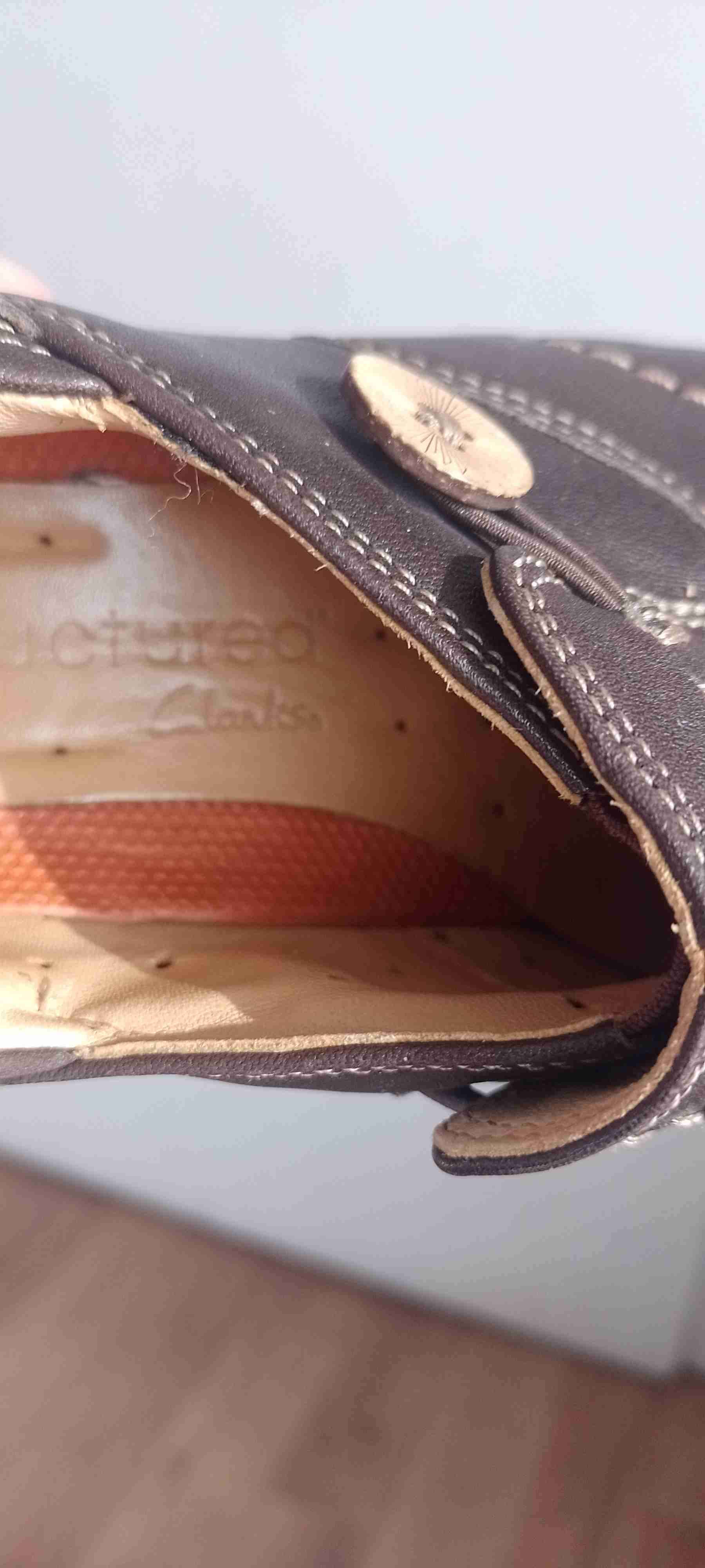 Zapatos de cuero café oscuros - miniatura 5