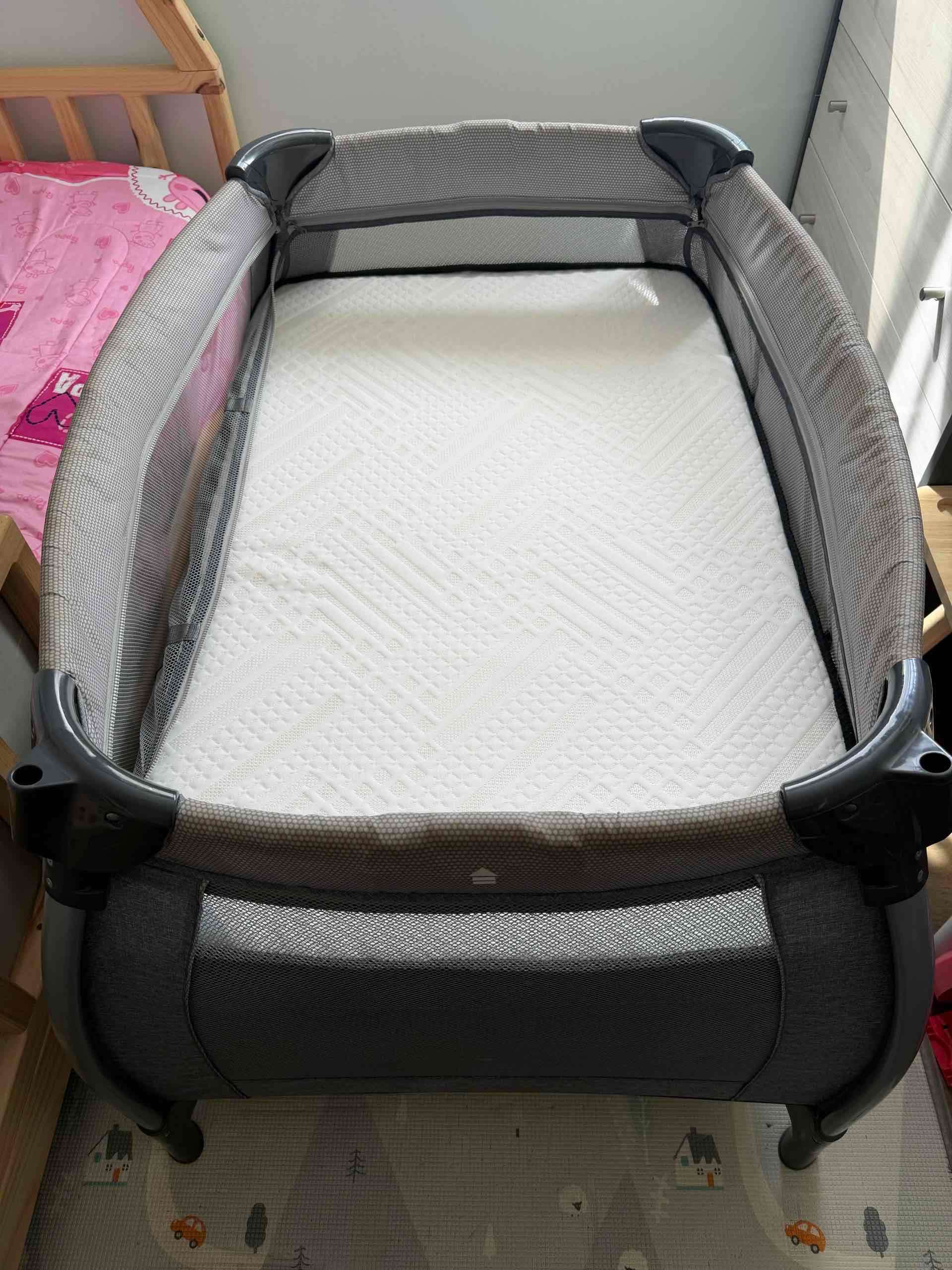 Cuna pack and play gris - miniatura 4