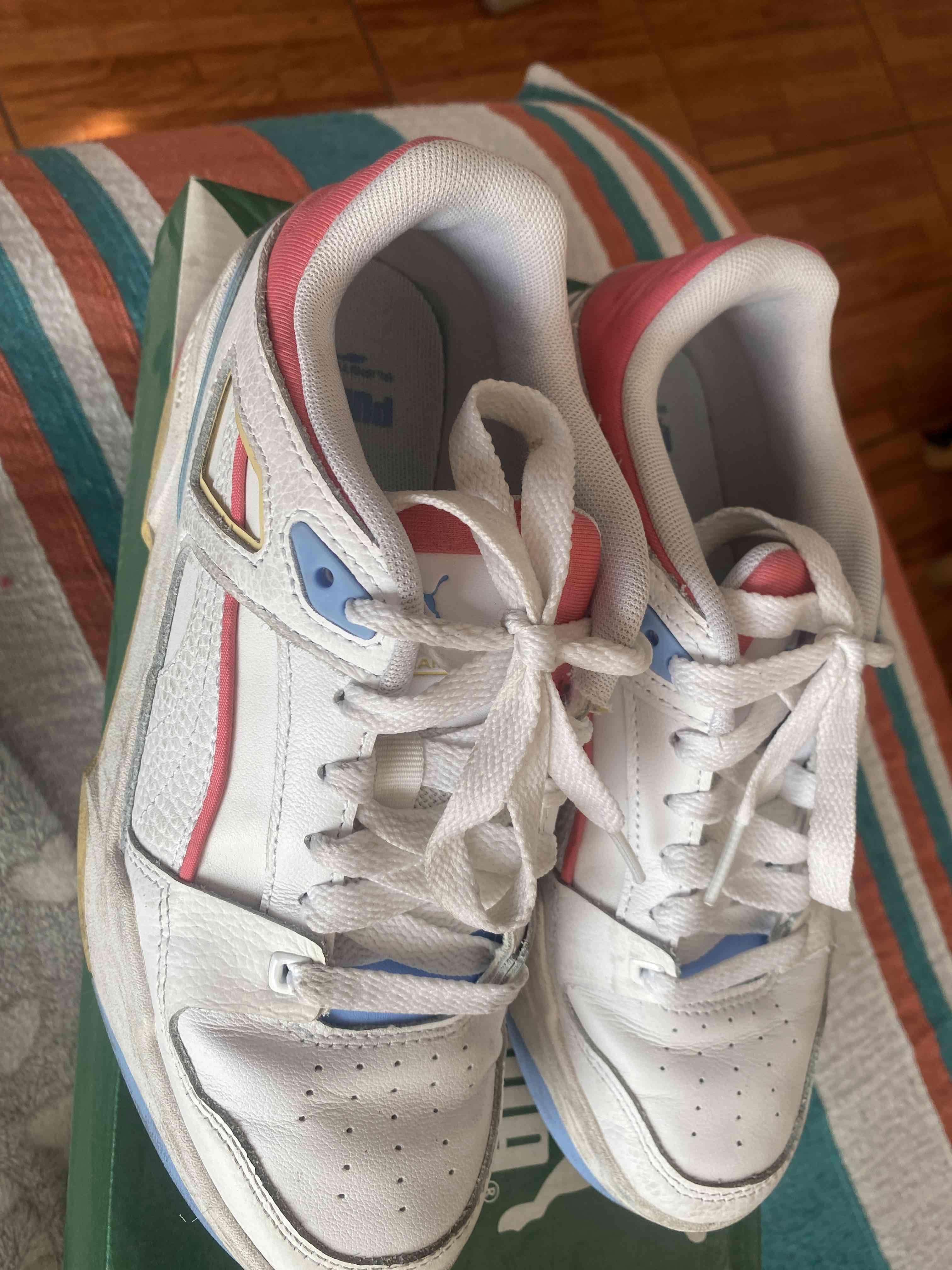 Zapatillas blancas Puma deportivas - miniatura 2