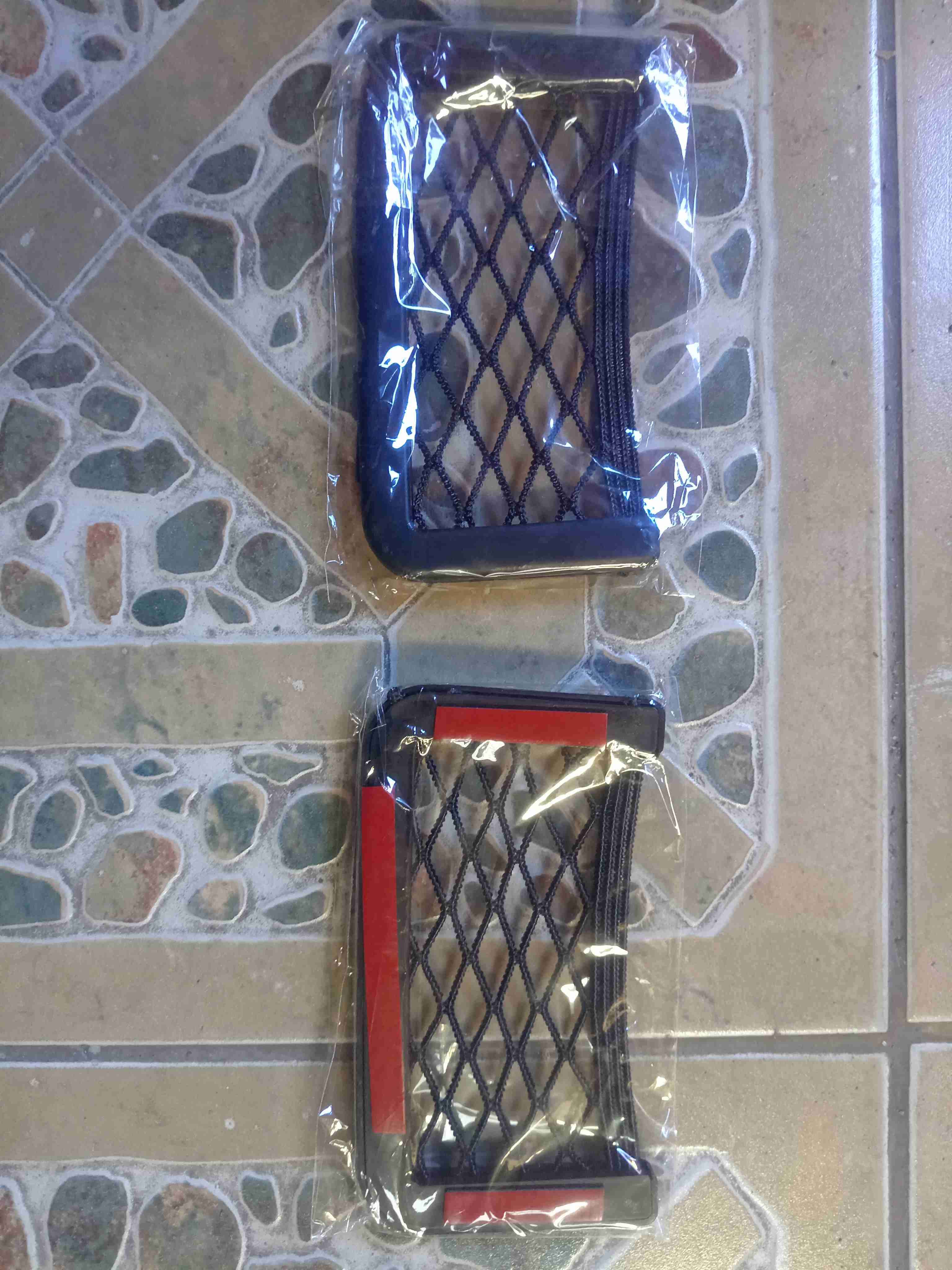 Bolsillos con rejilla para auto