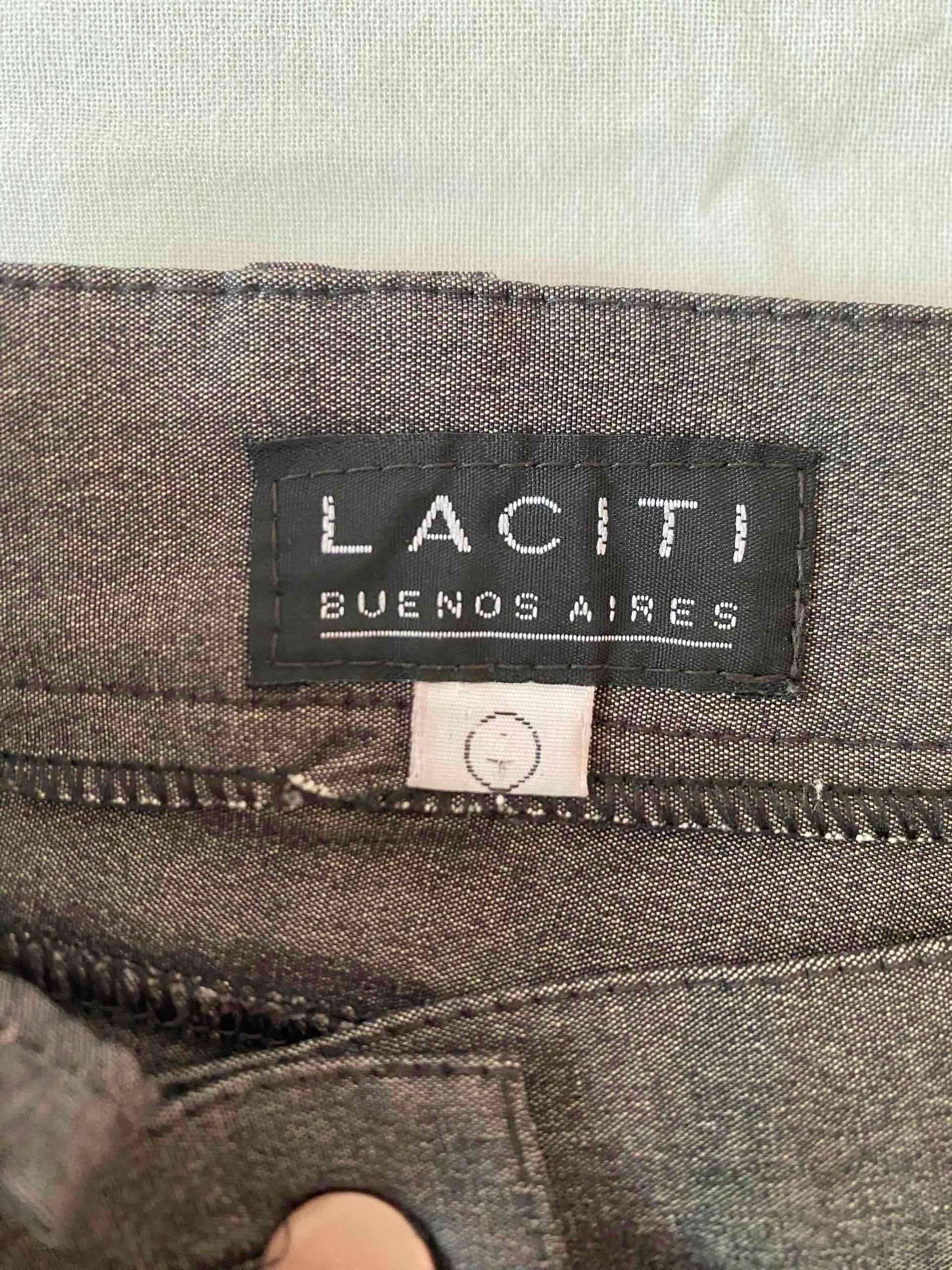 Pantalón gris de vestir - miniatura 3