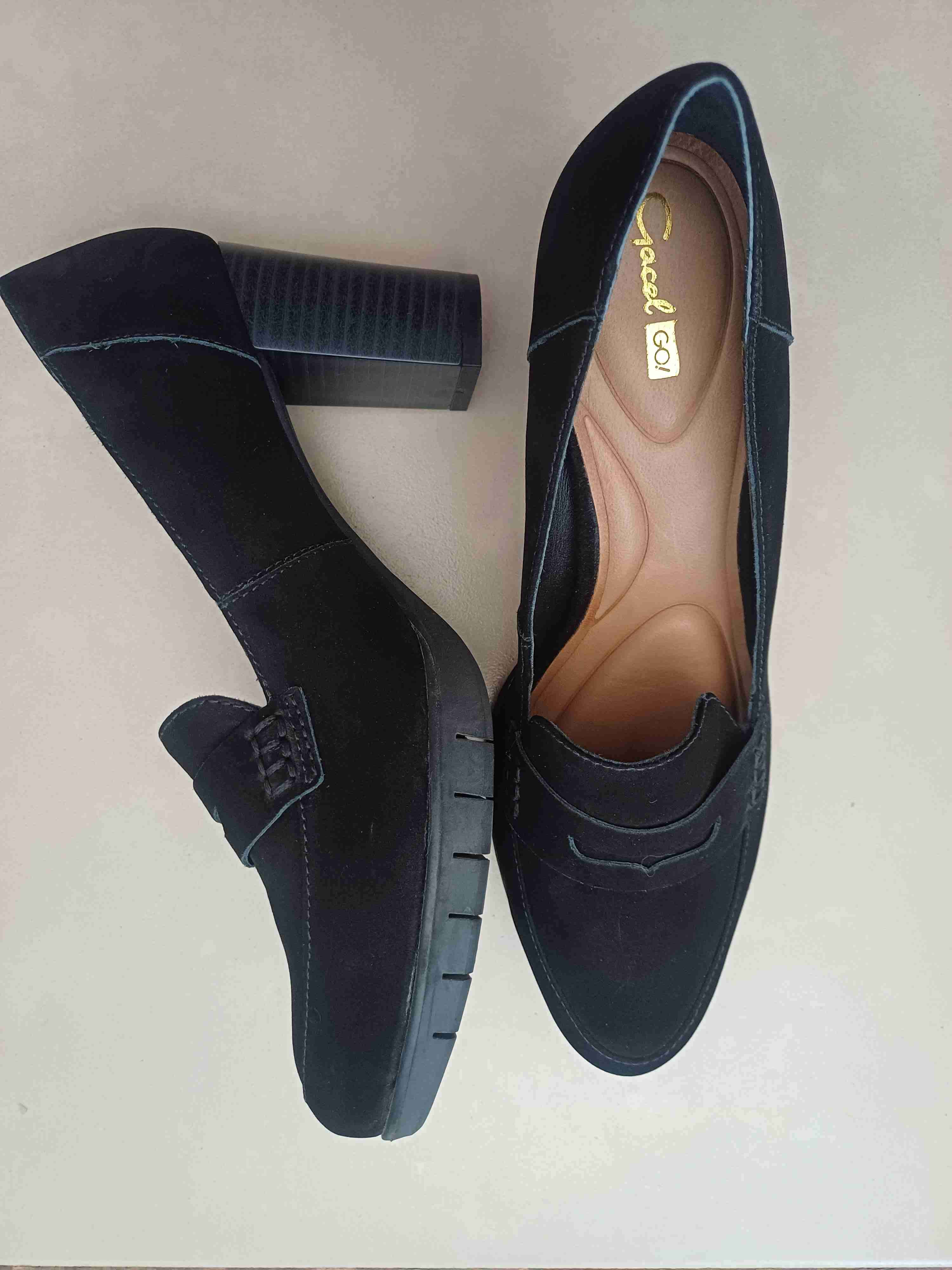 Zapatos mocasines azul marino - miniatura 2