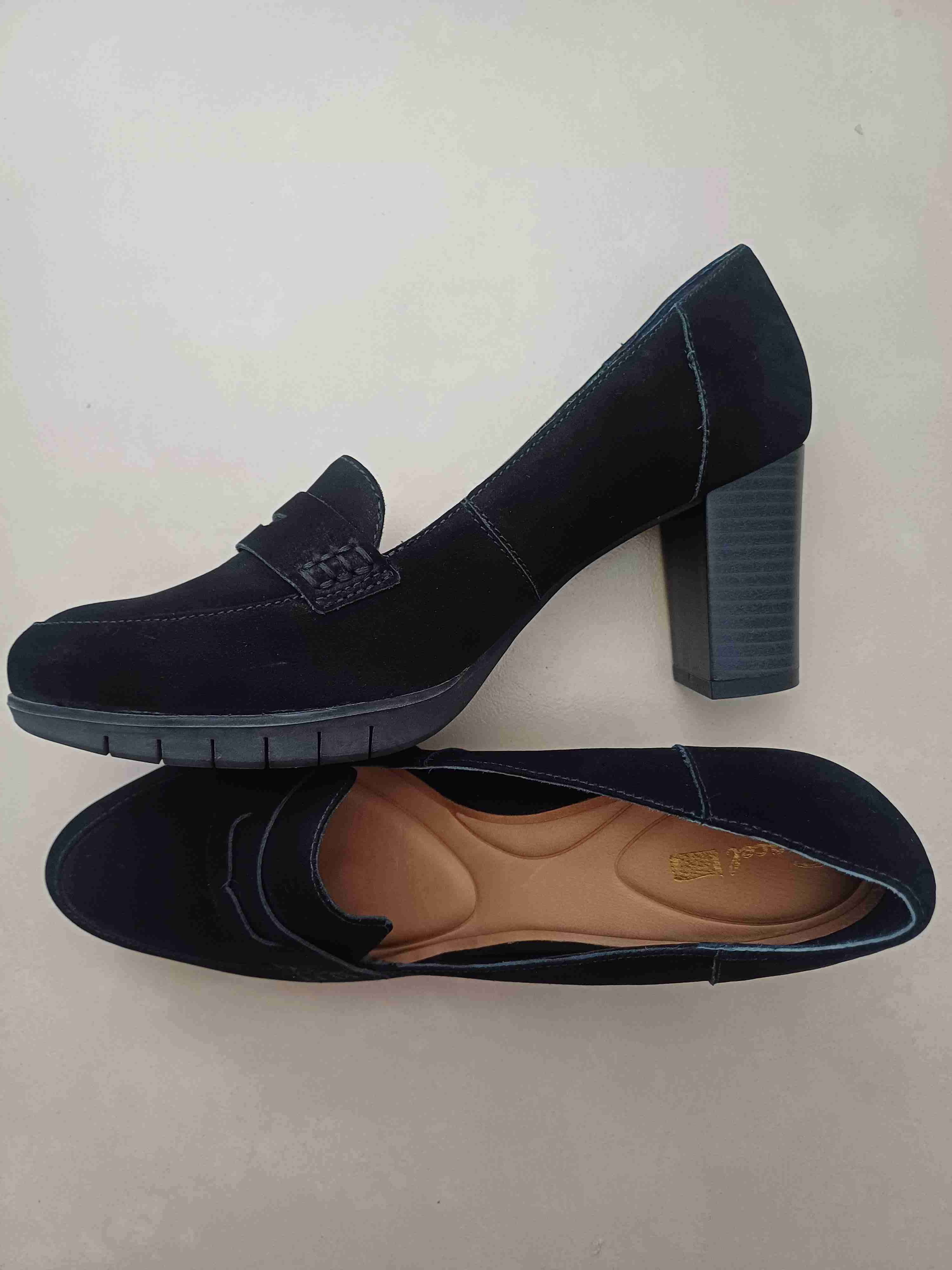 Zapatos mocasines azul marino - miniatura 3