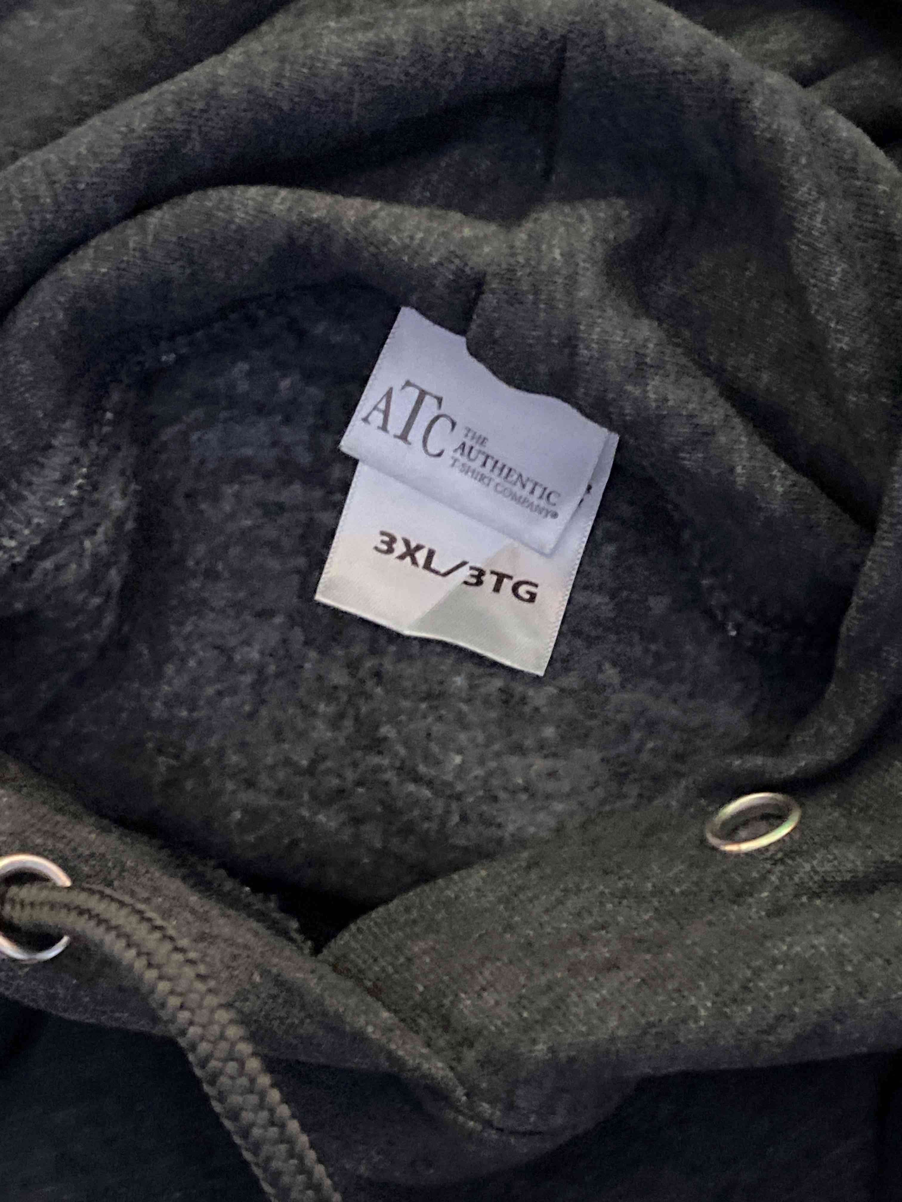 Polerón gris con capucha ATC - miniatura 3