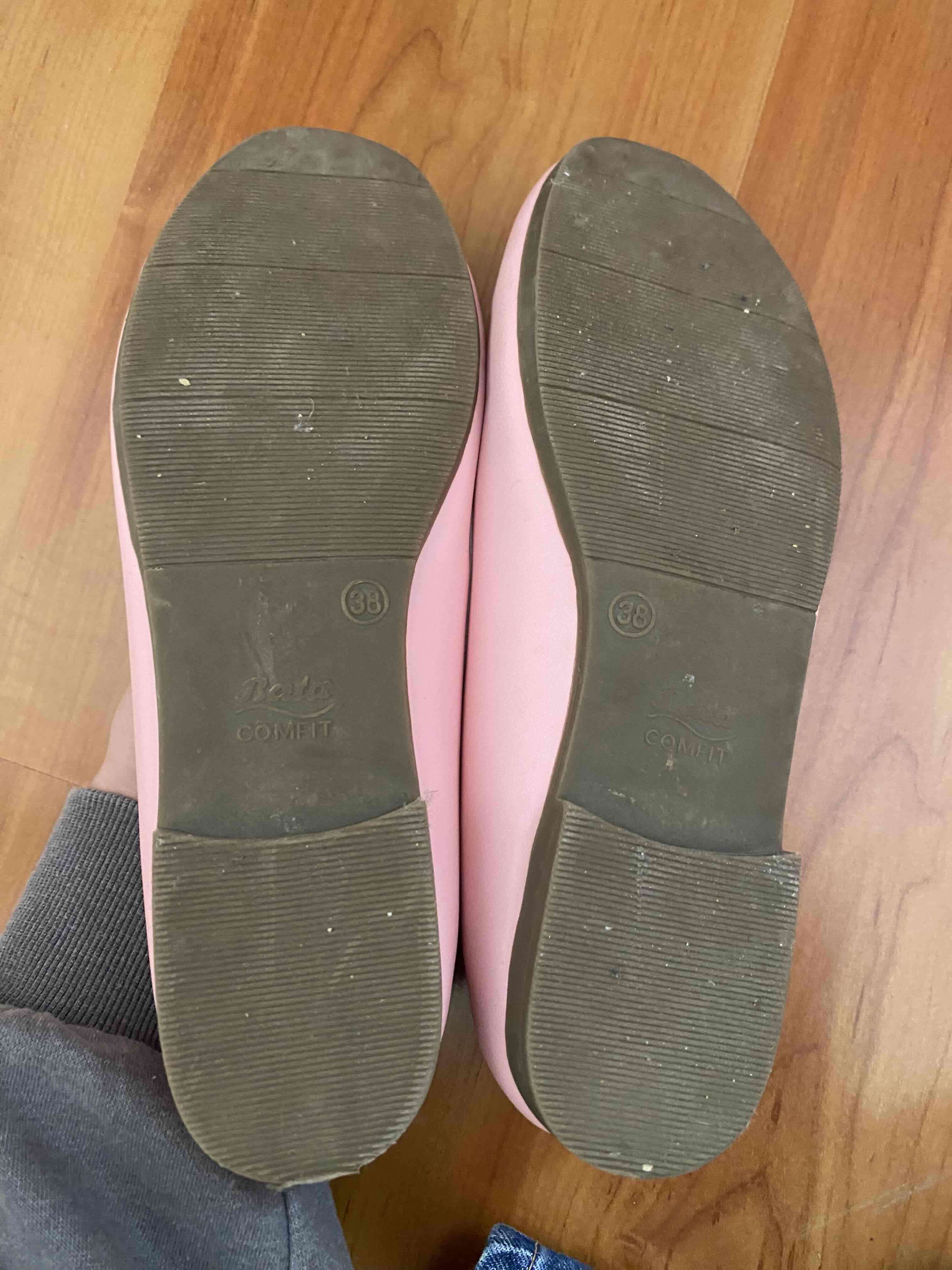 Bailarinas rosadas con moño - miniatura 4