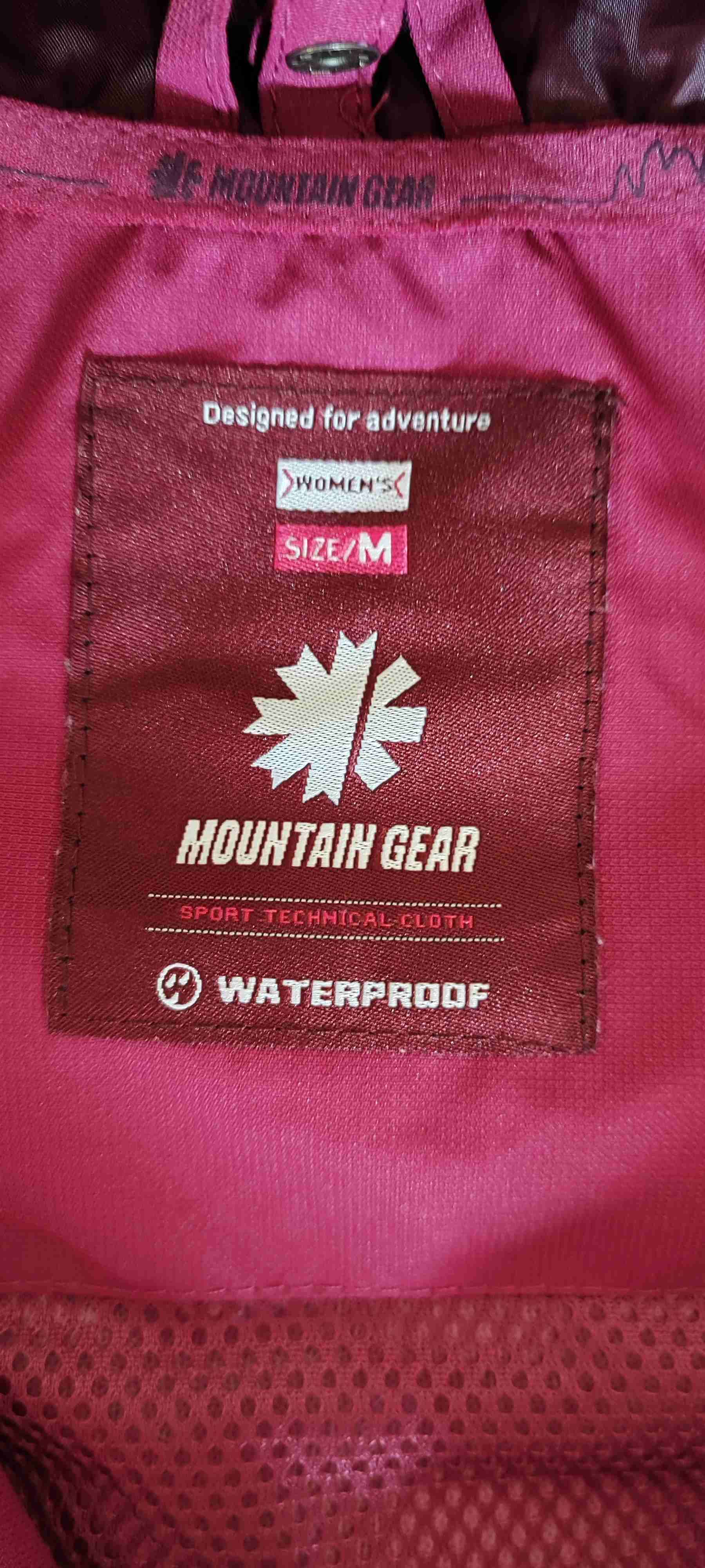 Chaqueta impermeable morada - miniatura 3