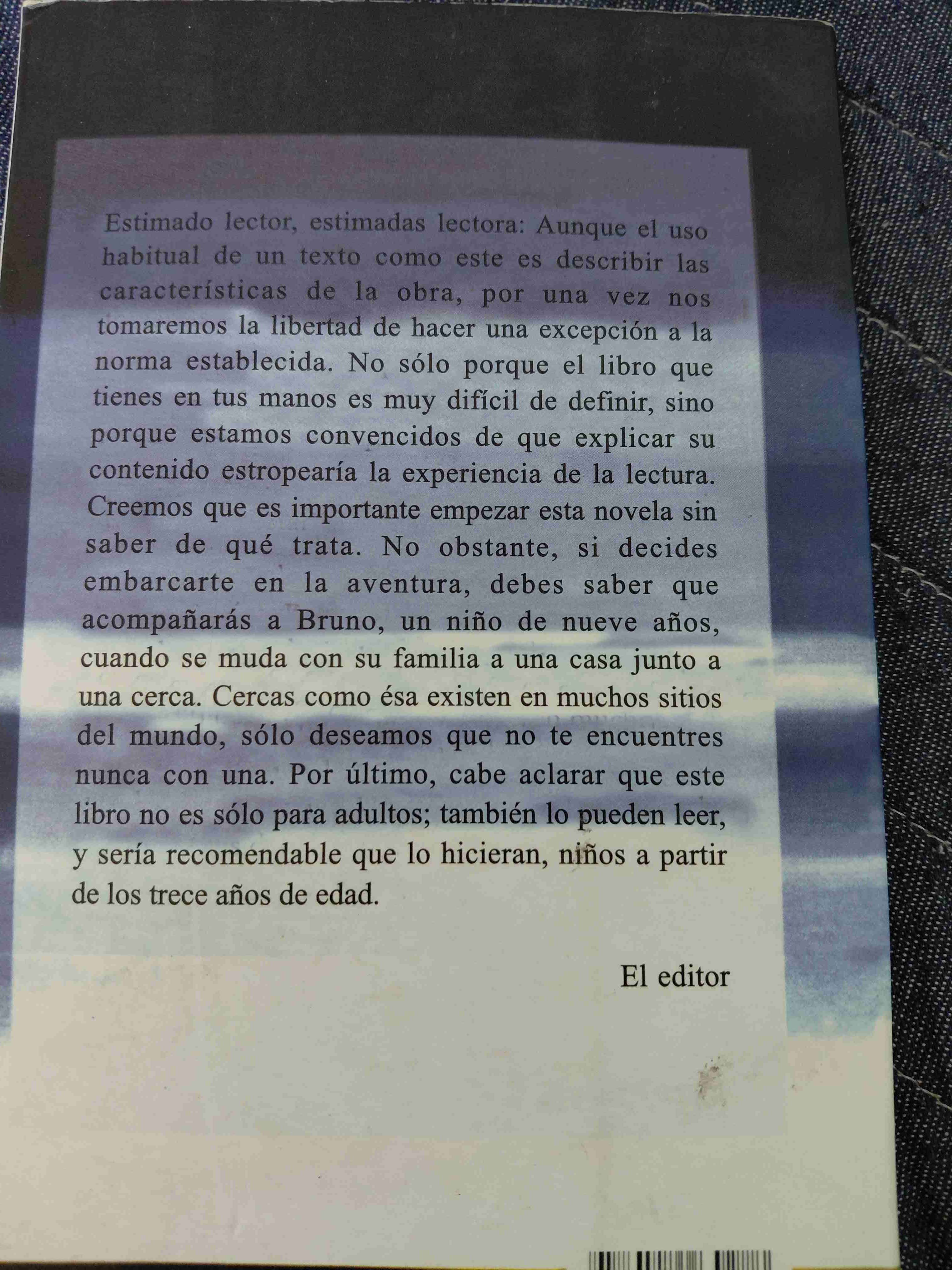 Libro El Niño con el Pijama de Rayas - miniatura 3