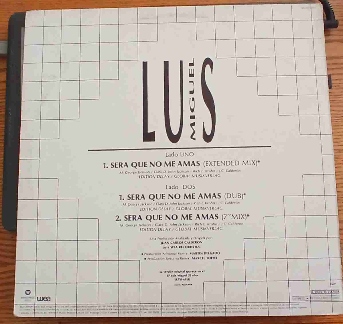 Vinilo Luis Miguel Será Que No Me Amas - miniatura 2