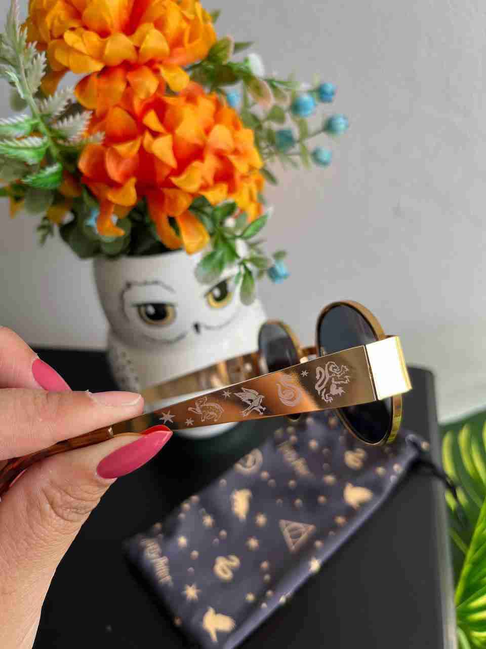 Lentes de sol dorados Harry Potter - miniatura 2