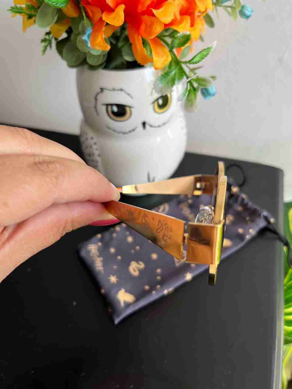 Lentes de sol dorados Harry Potter - miniatura 5