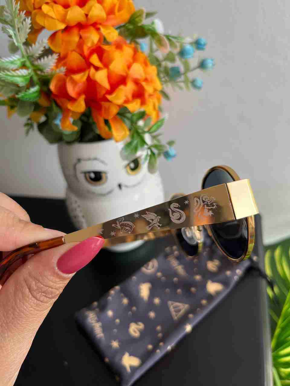 Lentes de sol dorados Harry Potter - miniatura 6