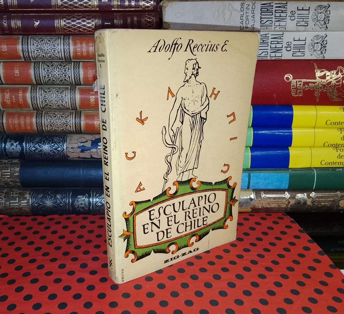 Esculapio En El Reino De Chile - Adolfo Reccius - miniatura 1