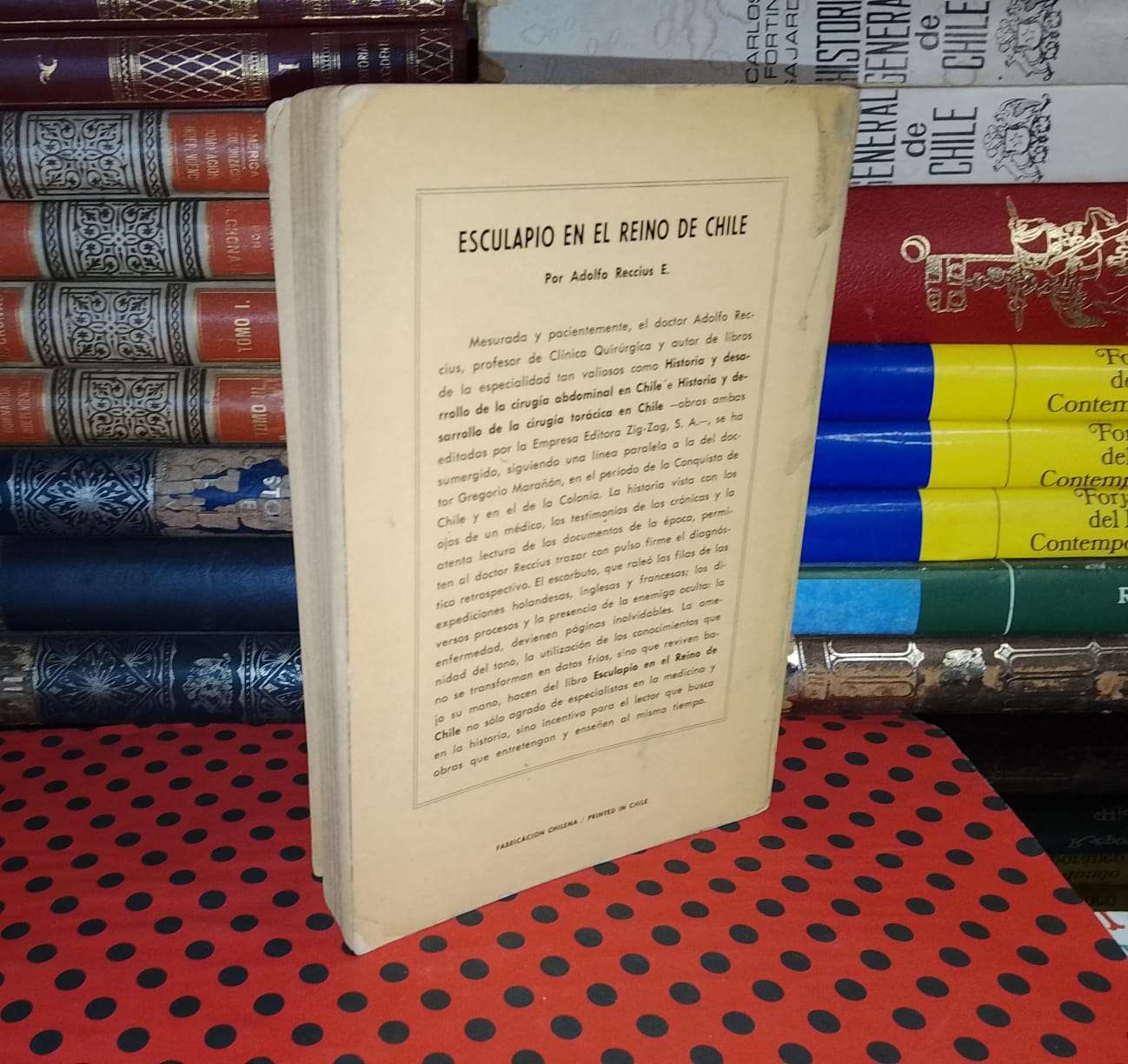 Esculapio En El Reino De Chile - Adolfo Reccius - miniatura 2