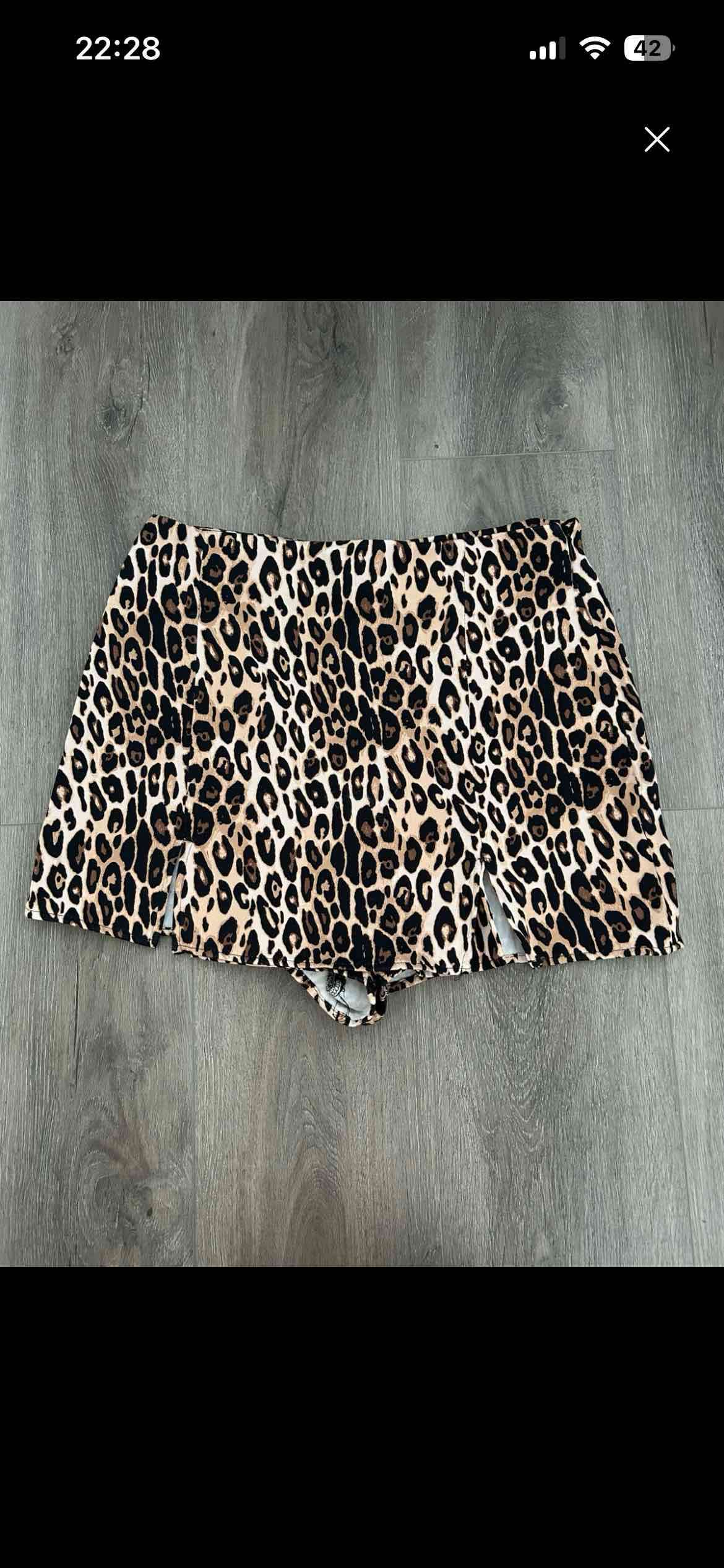 Falda Short print leopardo 🐆 - miniatura 2