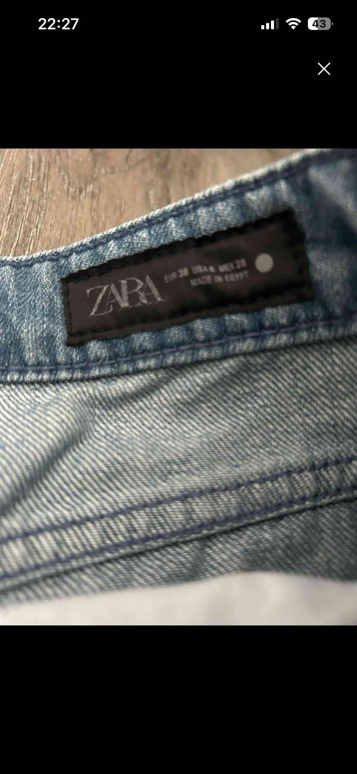 Jeans wide leg denim ZARA✨ - miniatura 3