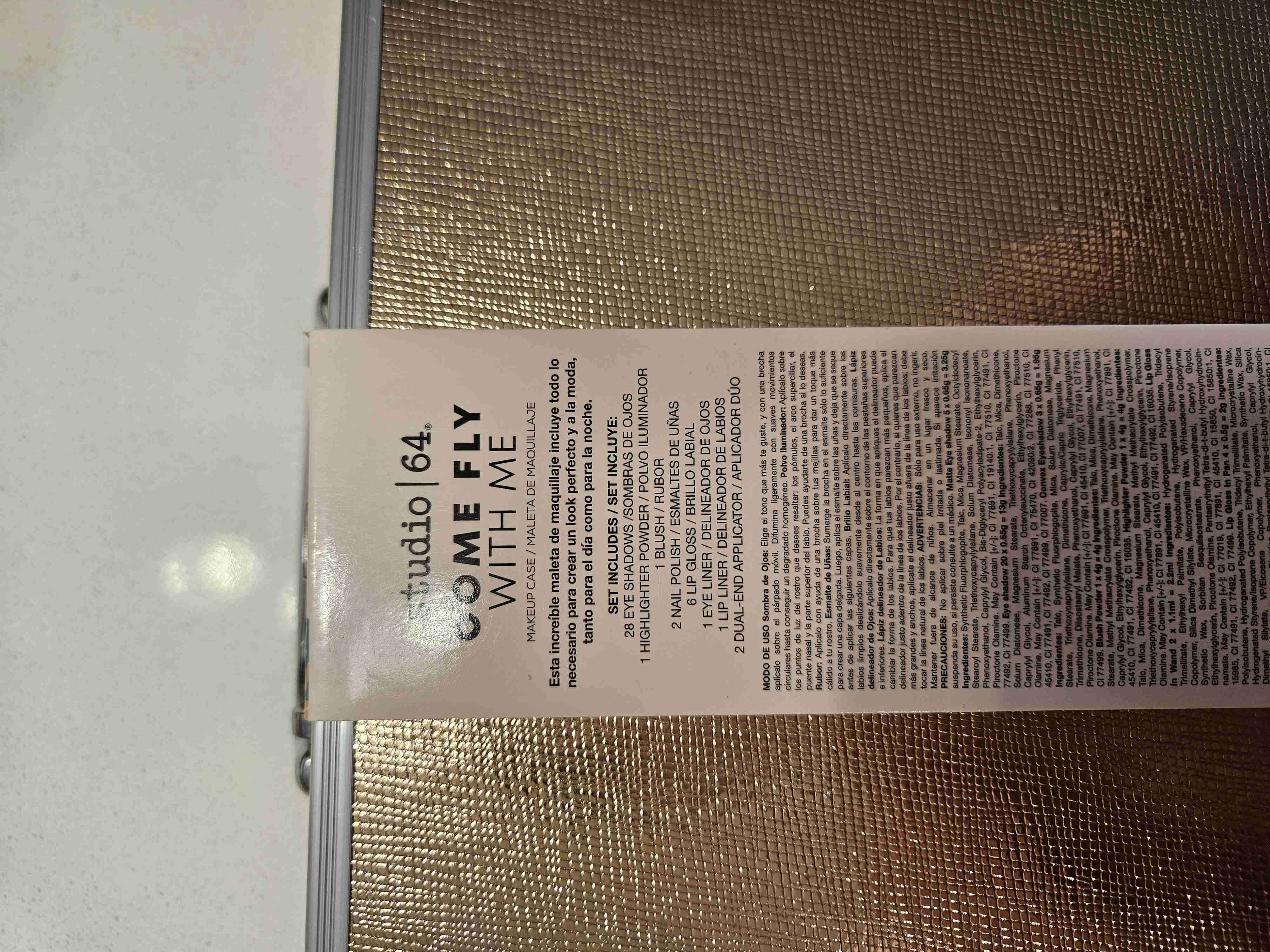 Kit maquullaje con Maleta Studio 64 - miniatura 3