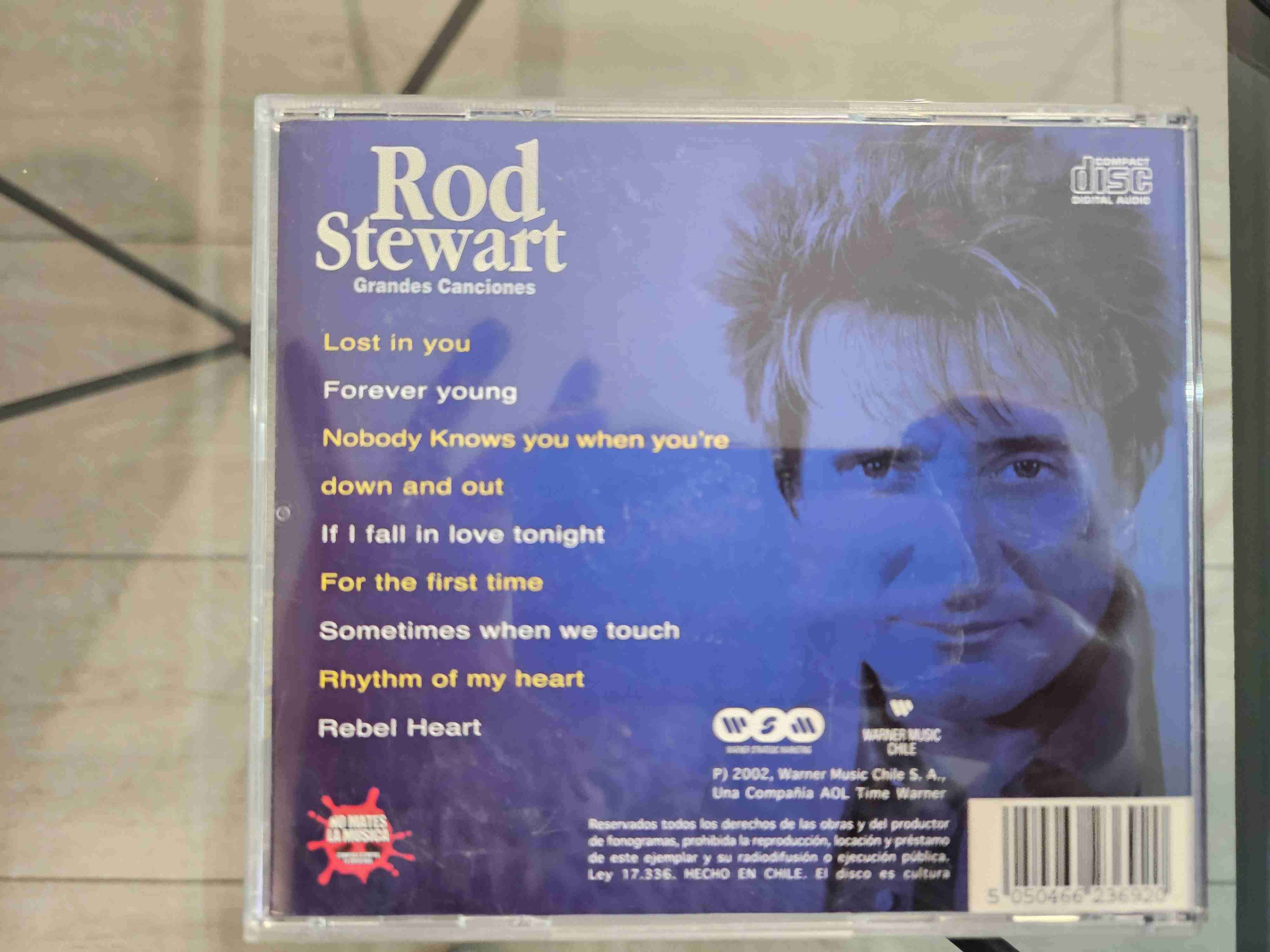 CD Grandes Canciones Rod Stewart - miniatura 2