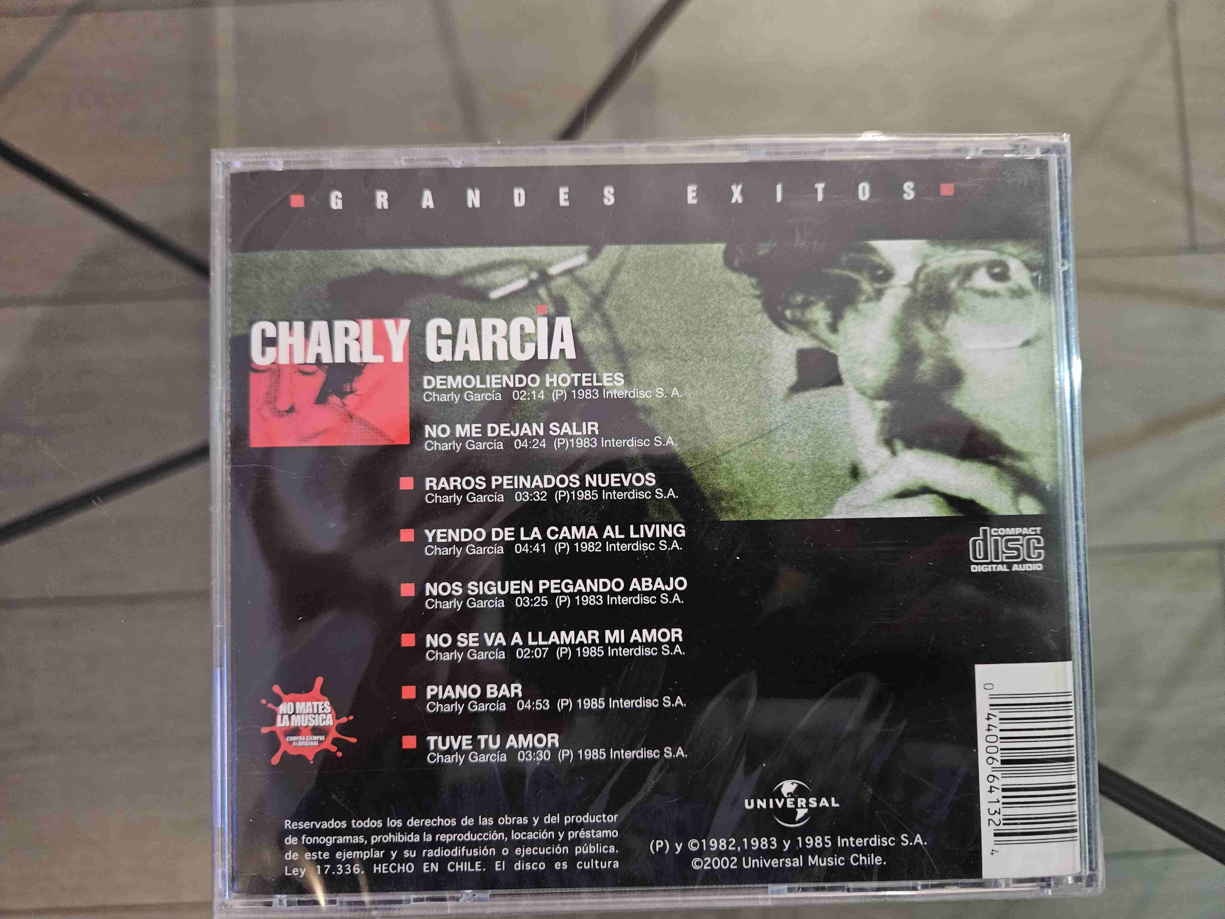 CD Charly Garcia Grandes Éxitos - miniatura 2