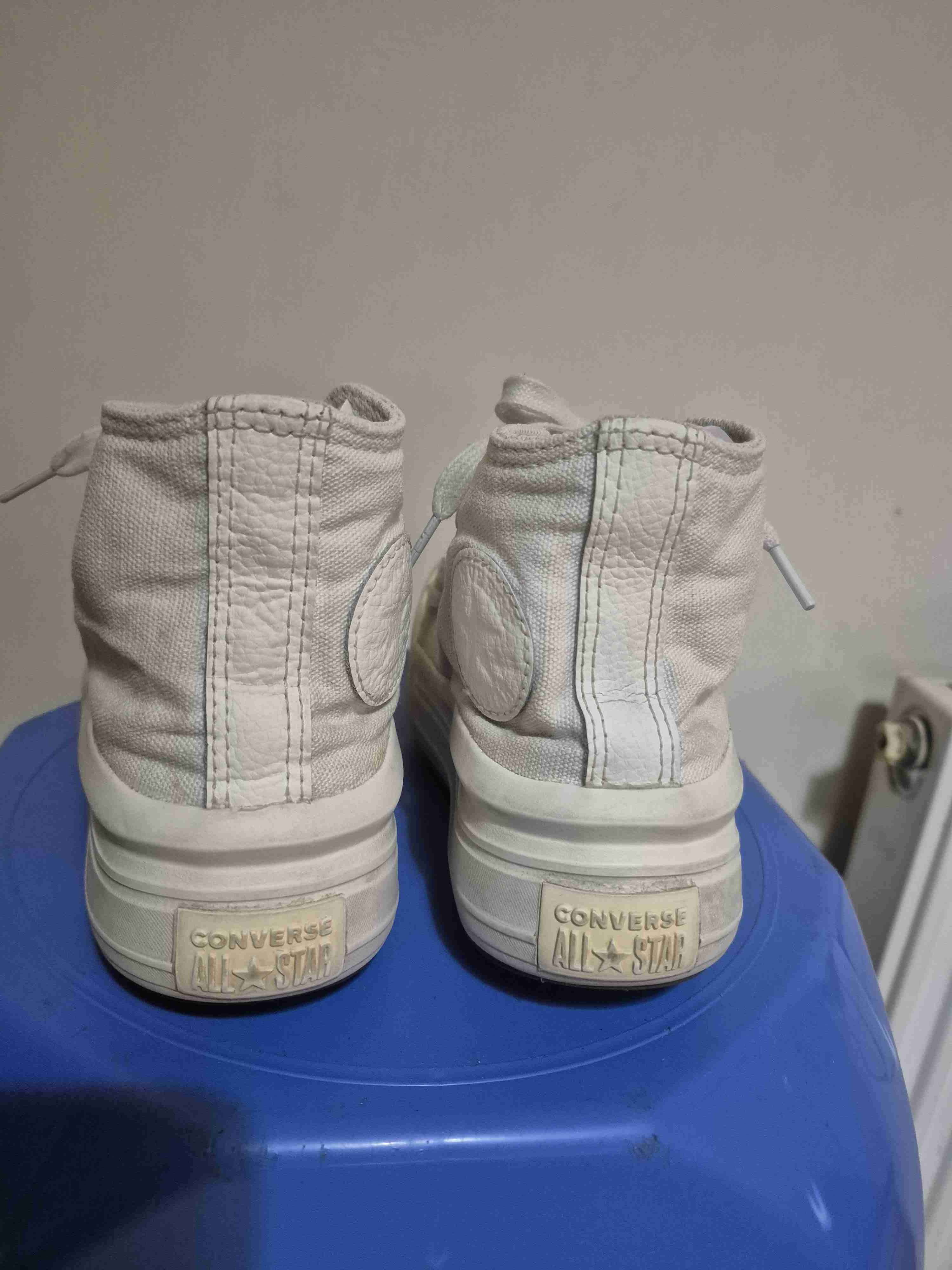 Zapatillas blancas caña alta - miniatura 2